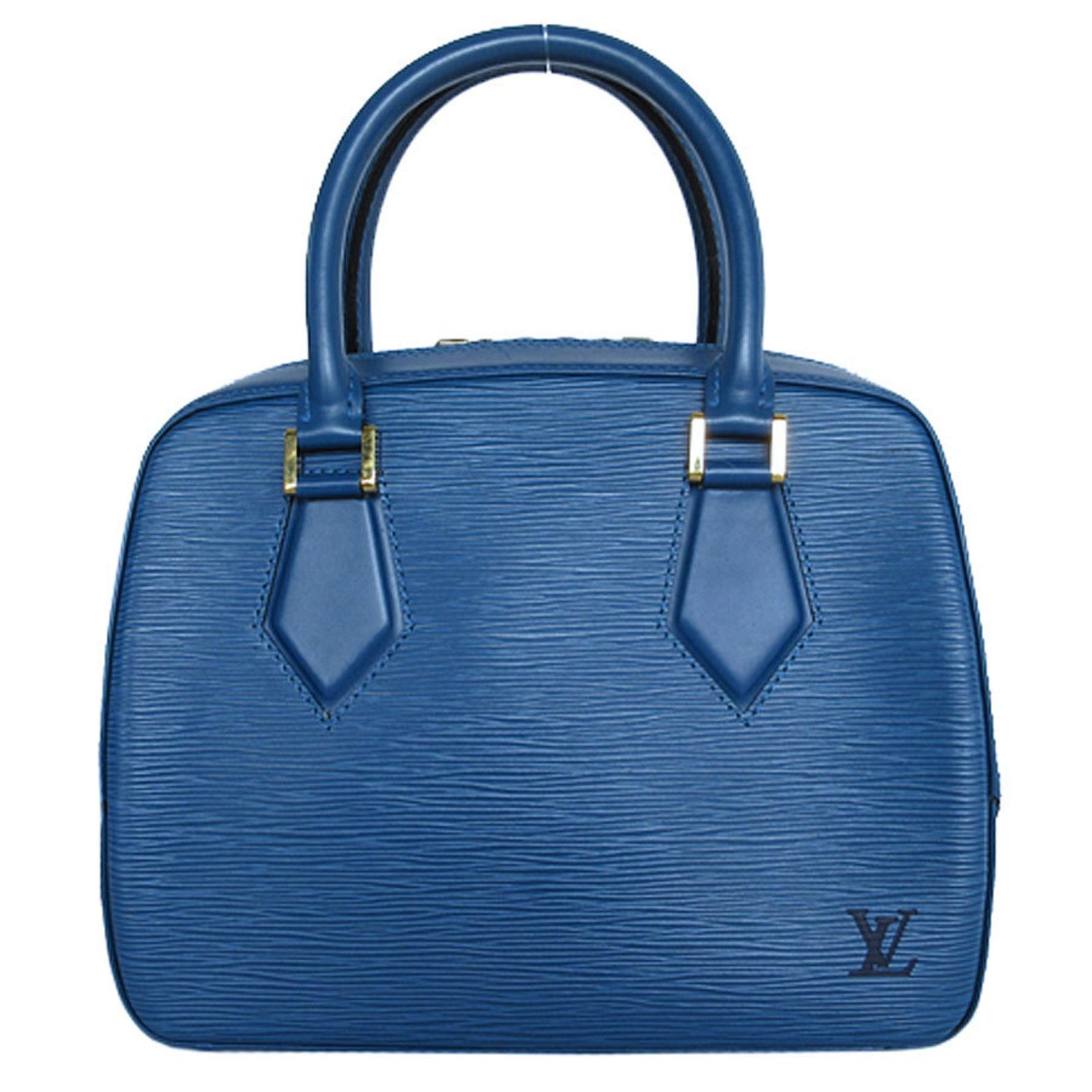 Louis Vuitton LOUIS VUITTON Handbag Epi Sablon Leather Toledo Blue Women's M52045 s0323g