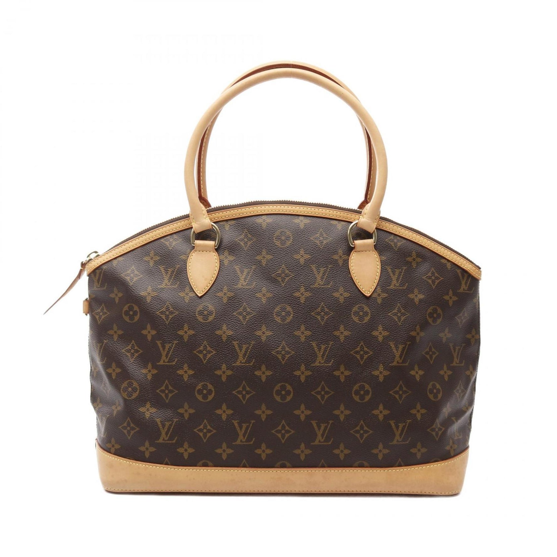 Louis Vuitton Lockit Horizontal Tote Bag Coated Canvas Leather Monogram