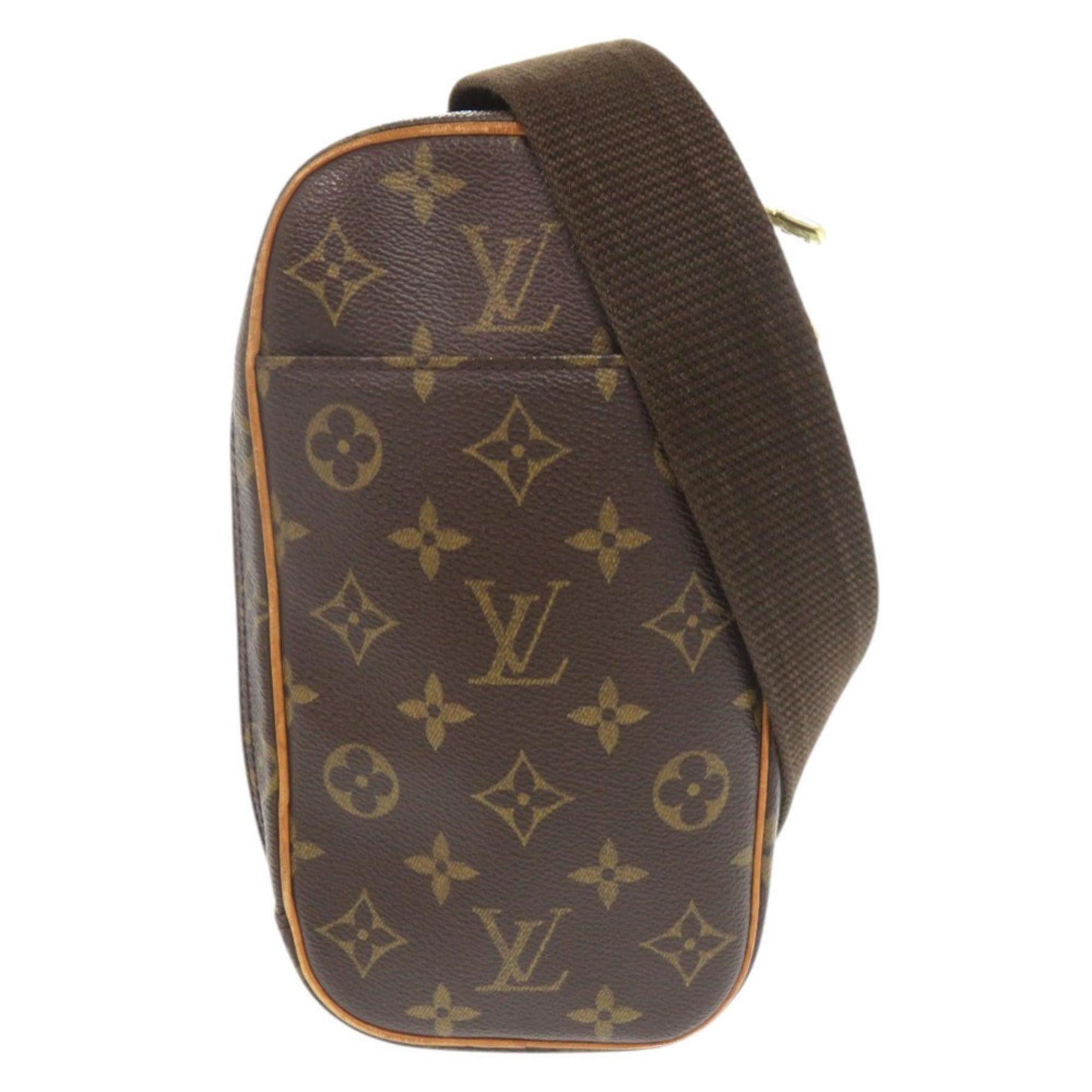 Louis Vuitton Pochette Ganju Monogram Body Bag/Waist Bag 0484 LOUIS VUITTON