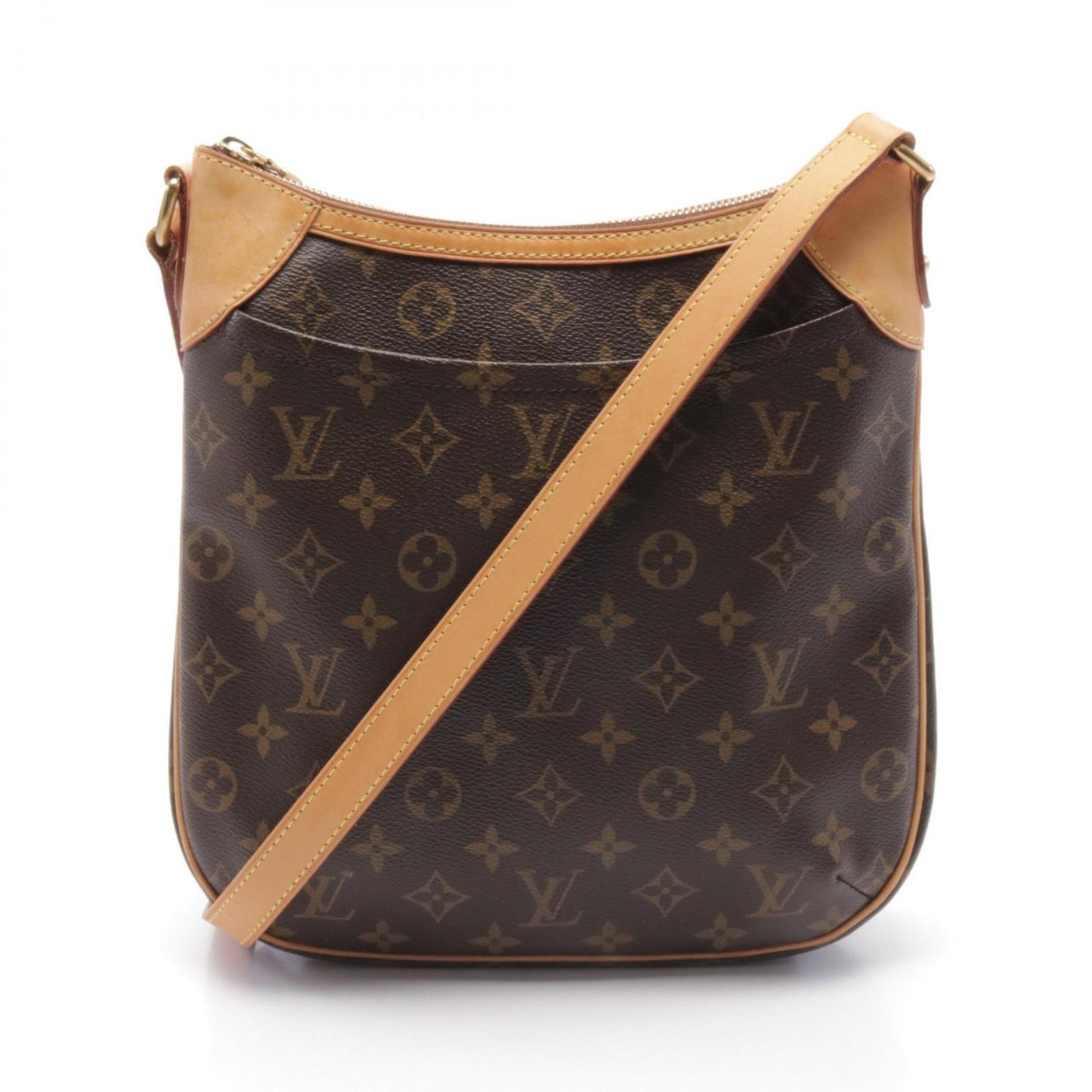 Louis Vuitton Odeon PM Shoulder Bag Coated Canvas Leather Monogram