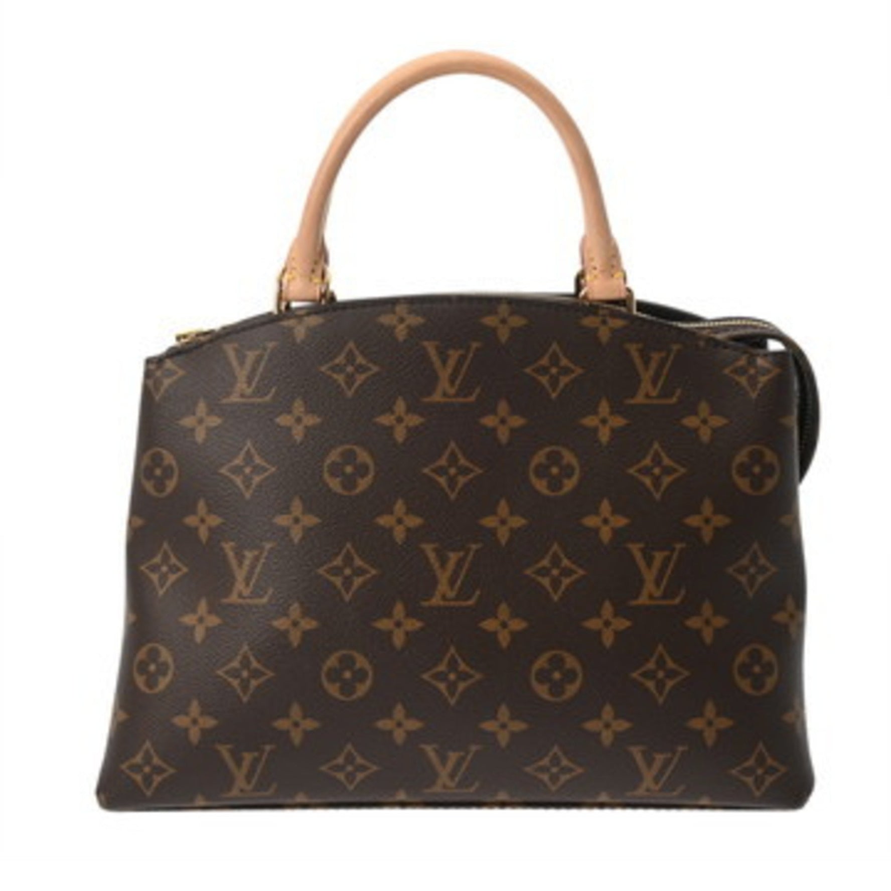 LOUIS VUITTON Monogram Petit Palais PM Brown Canvas Handbag, A-Rank, Pre-Owned, Ginzo