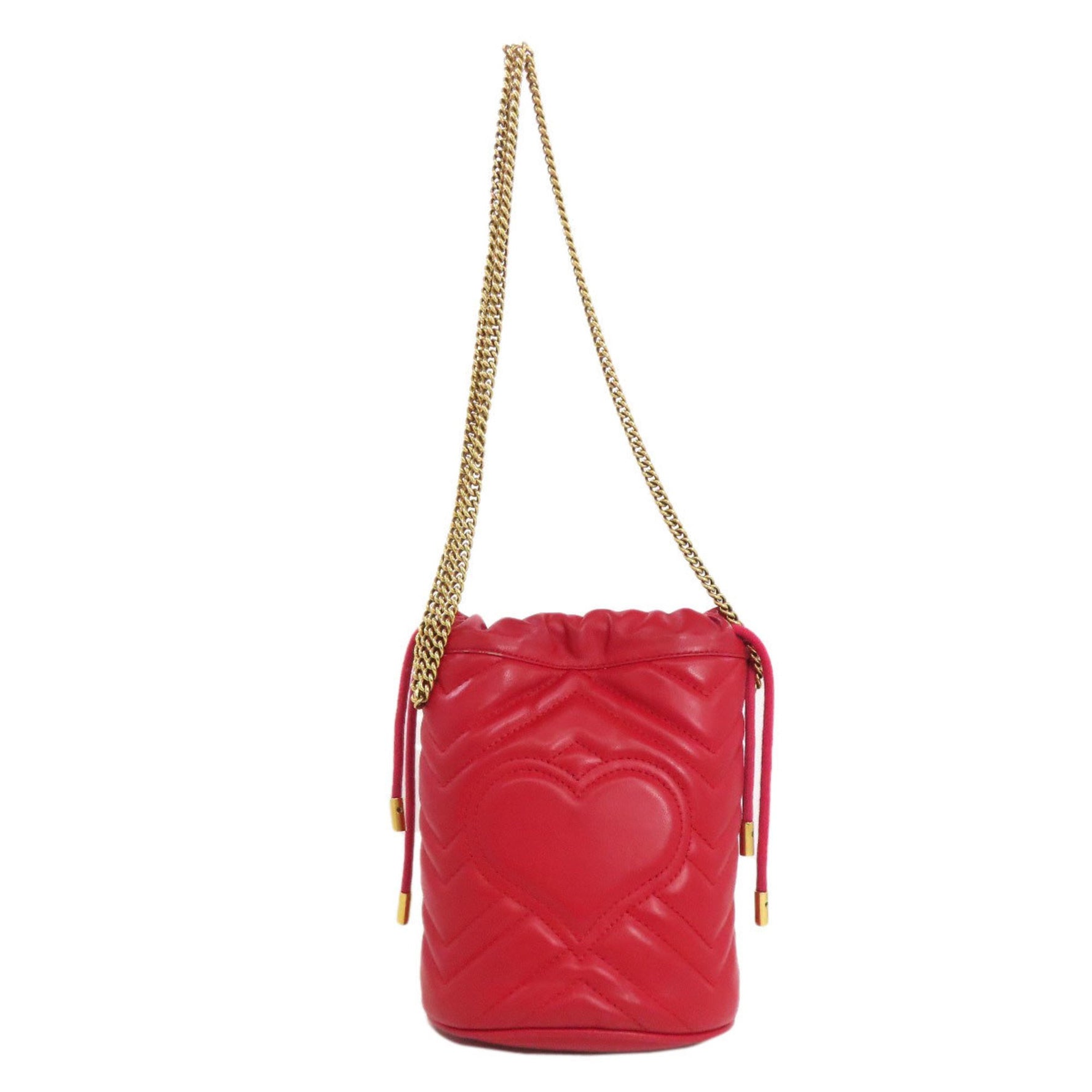 Gucci GG Marmont Chain Shoulder Bag in Calfskin