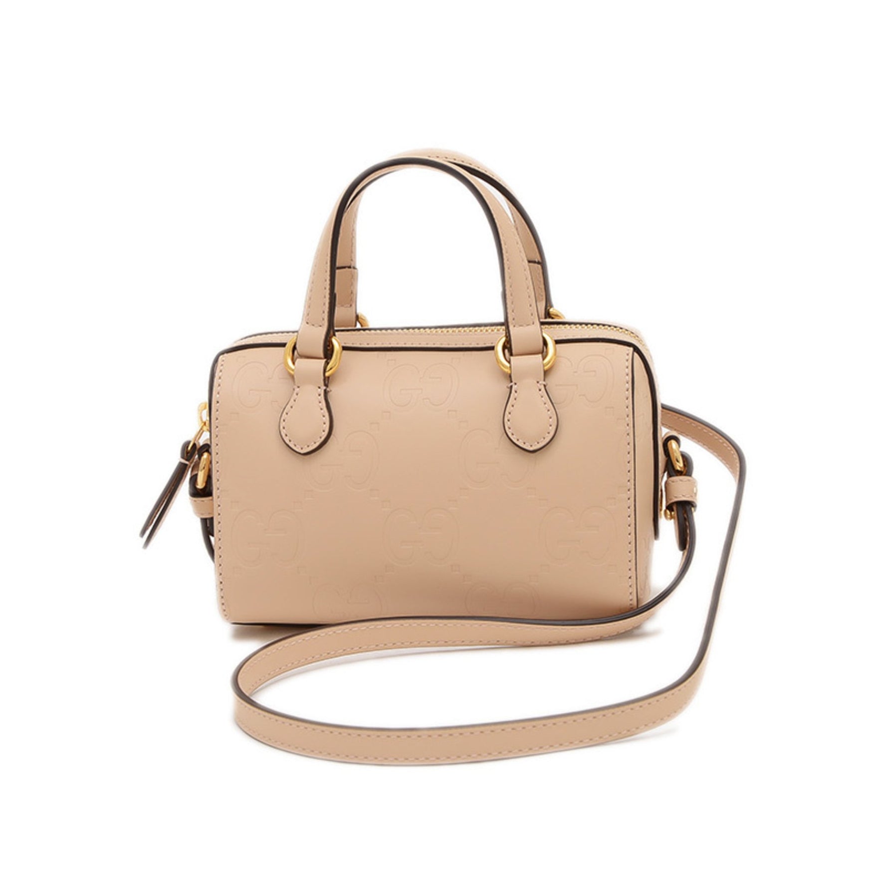 Gucci GG Leather Super Mini Handbag/Shoulder Bag