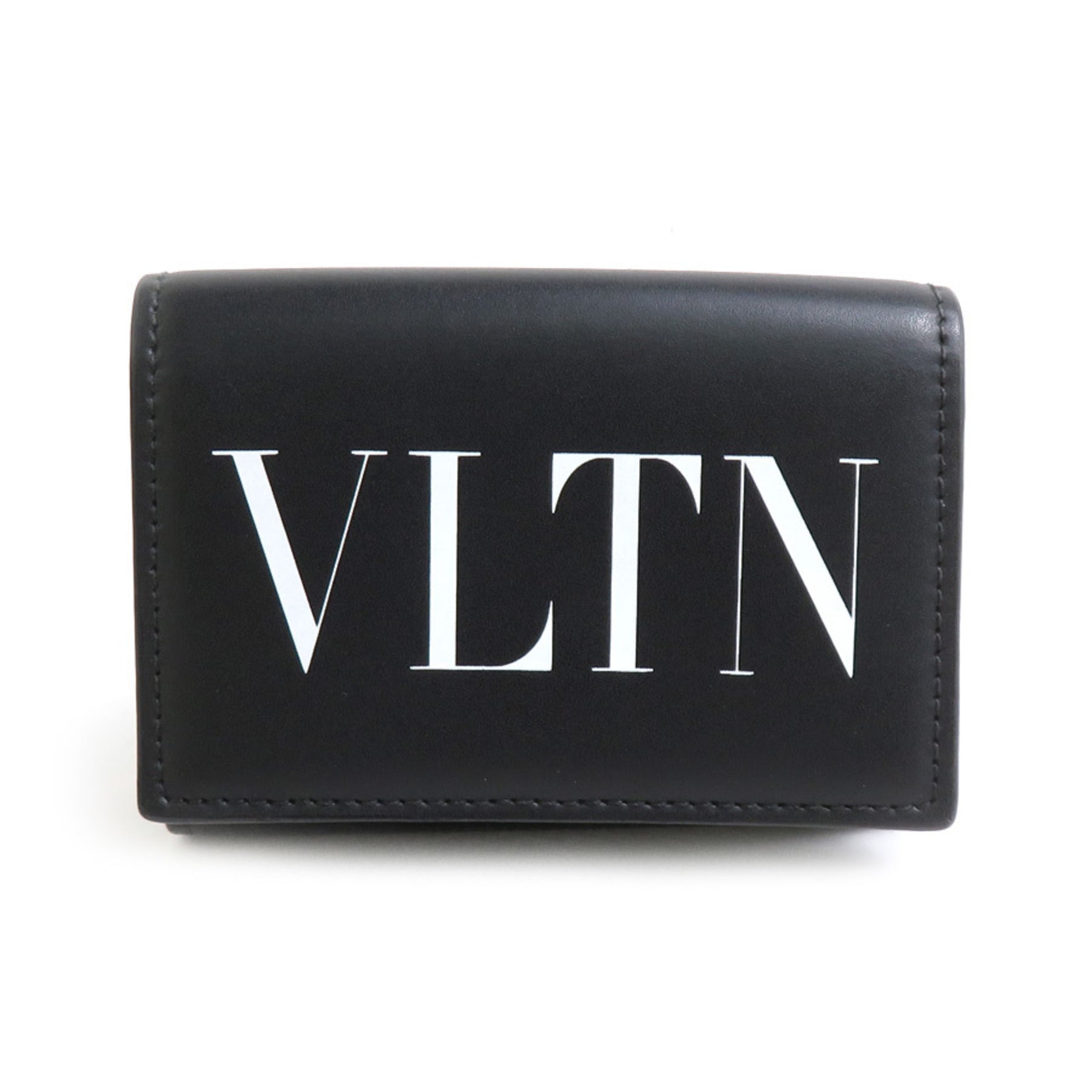 Valentino Garavani Tri-fold Wallet Leather Men's
