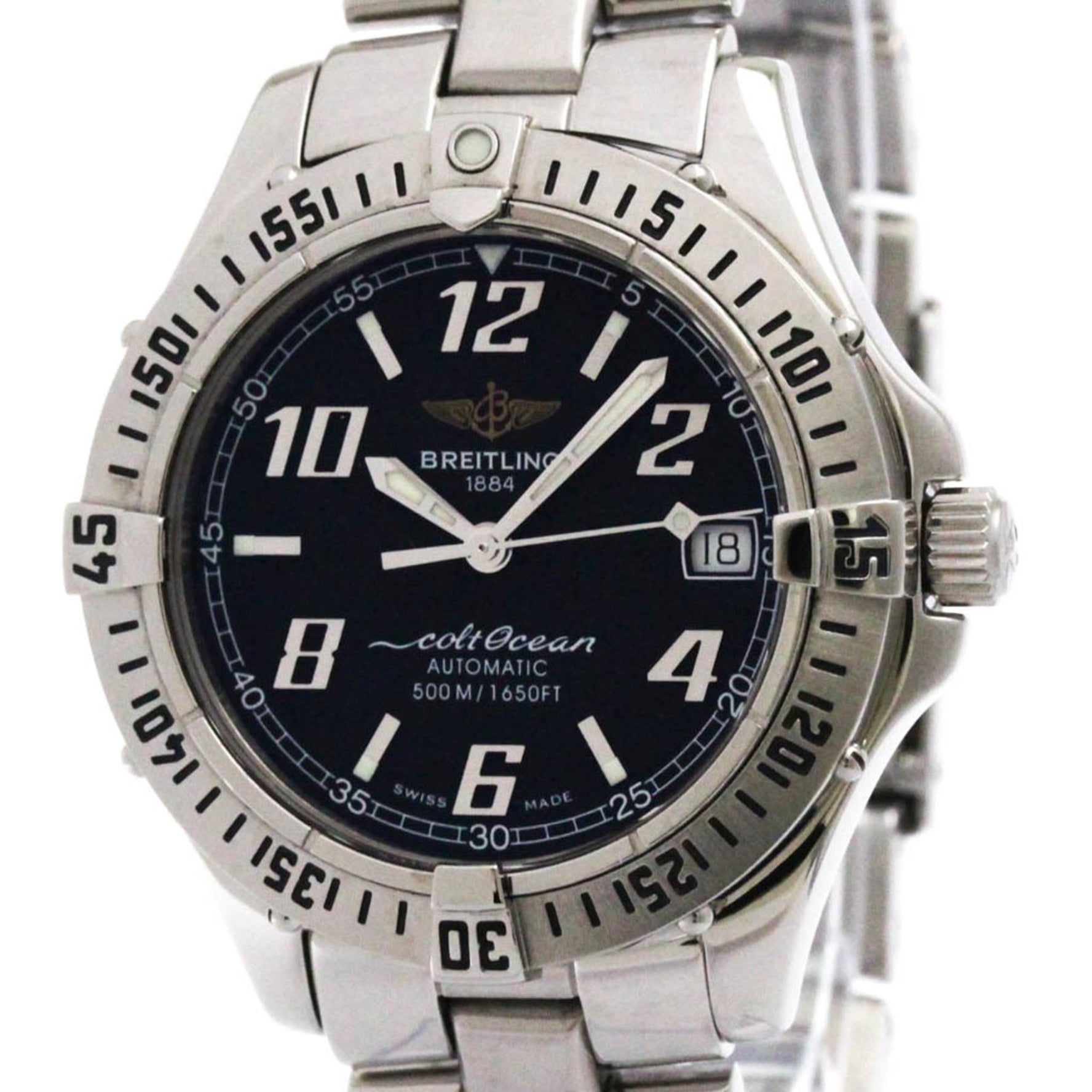 BREITLING Colt Automatic Steel Automatic Watch Polished