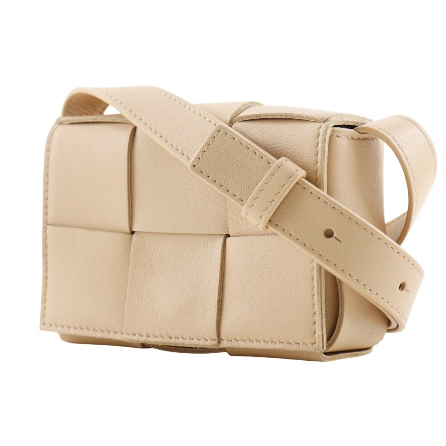 BOTTEGA VENETA Candy Cassette Shoulder Bag Intrecciato Lambskin Type Unisex