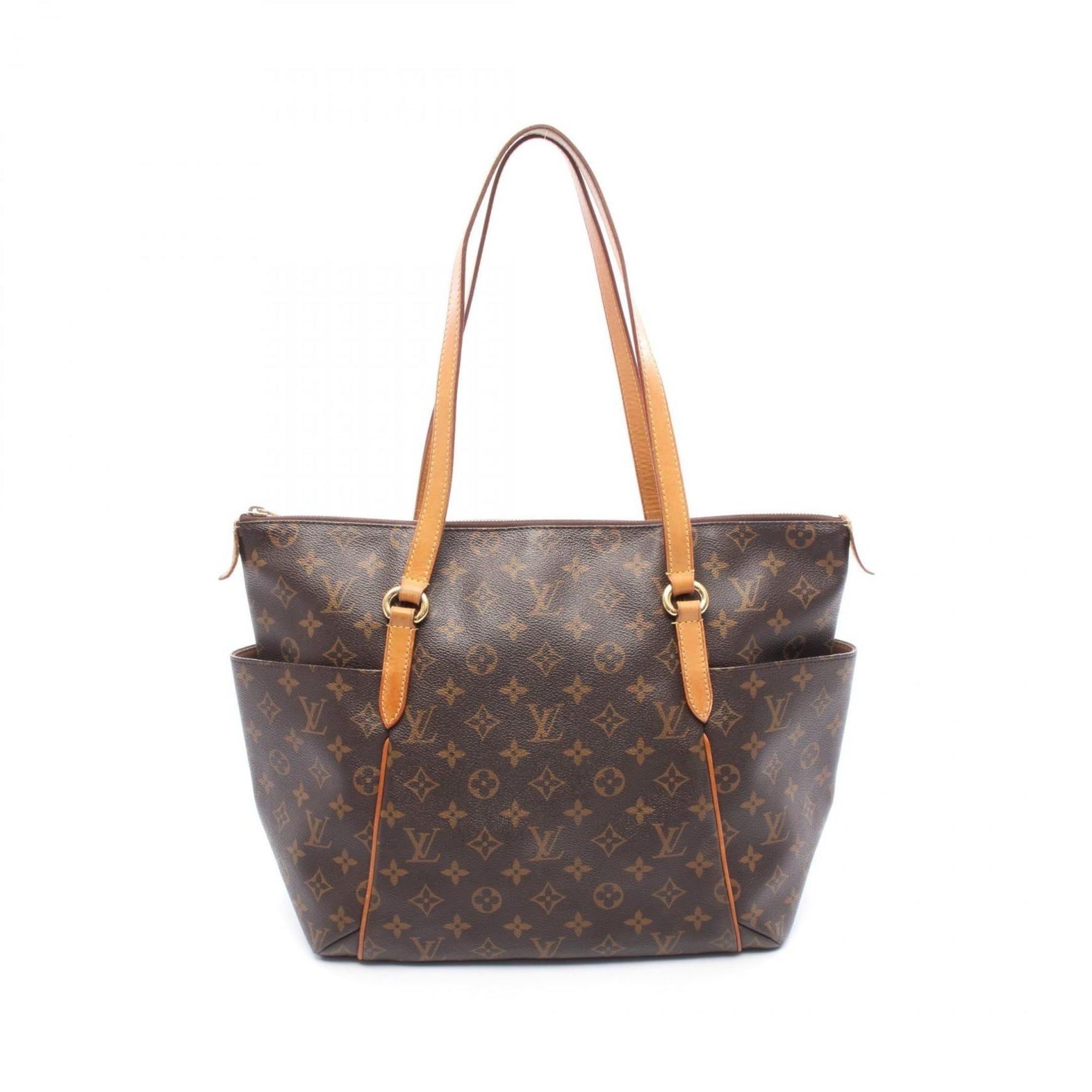 Louis Vuitton Totally MM Monogram Tote Bag, Coated Canvas and Leather