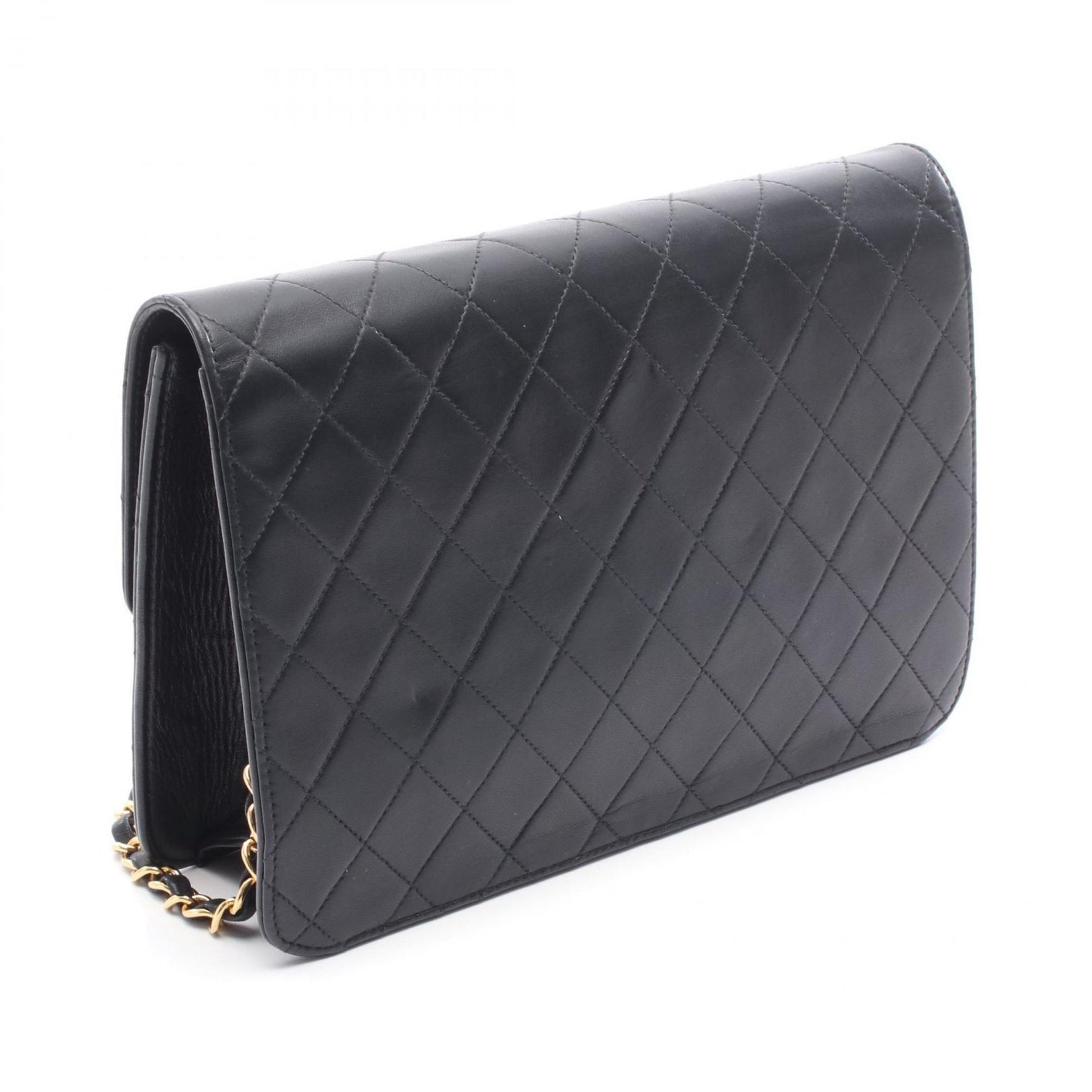 CHANEL Matelasse Shoulder Bag, Lambskin Leather