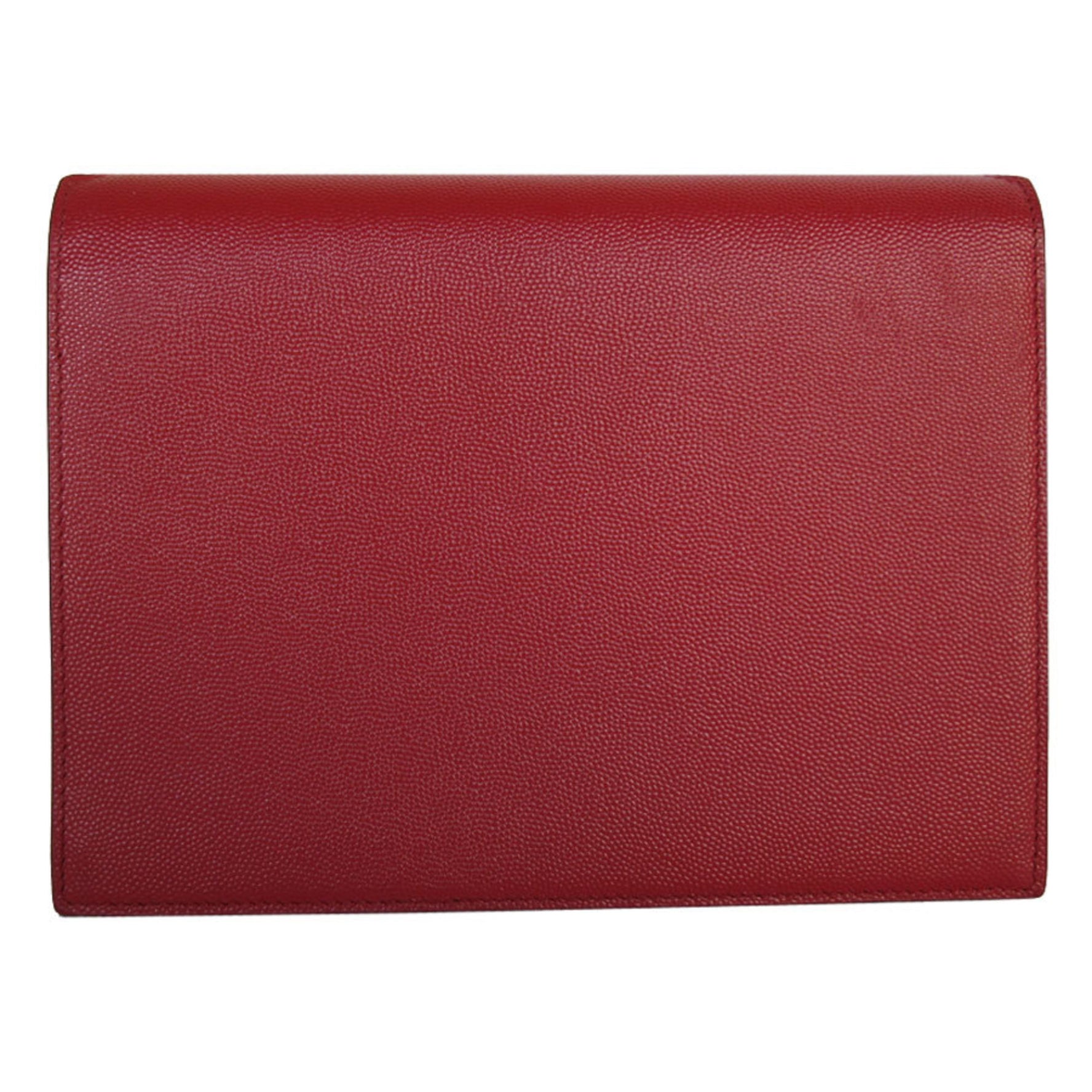 Saint Laurent shoulder bag leather metal red gold women's s0559a