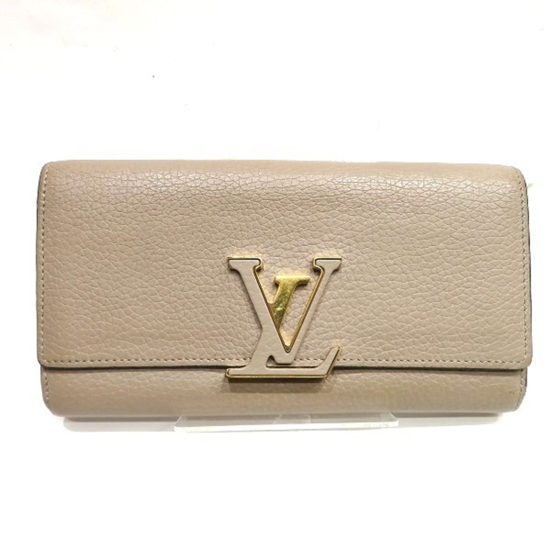 Louis Vuitton Portefeuille Capucines Long Wallet Bi-fold