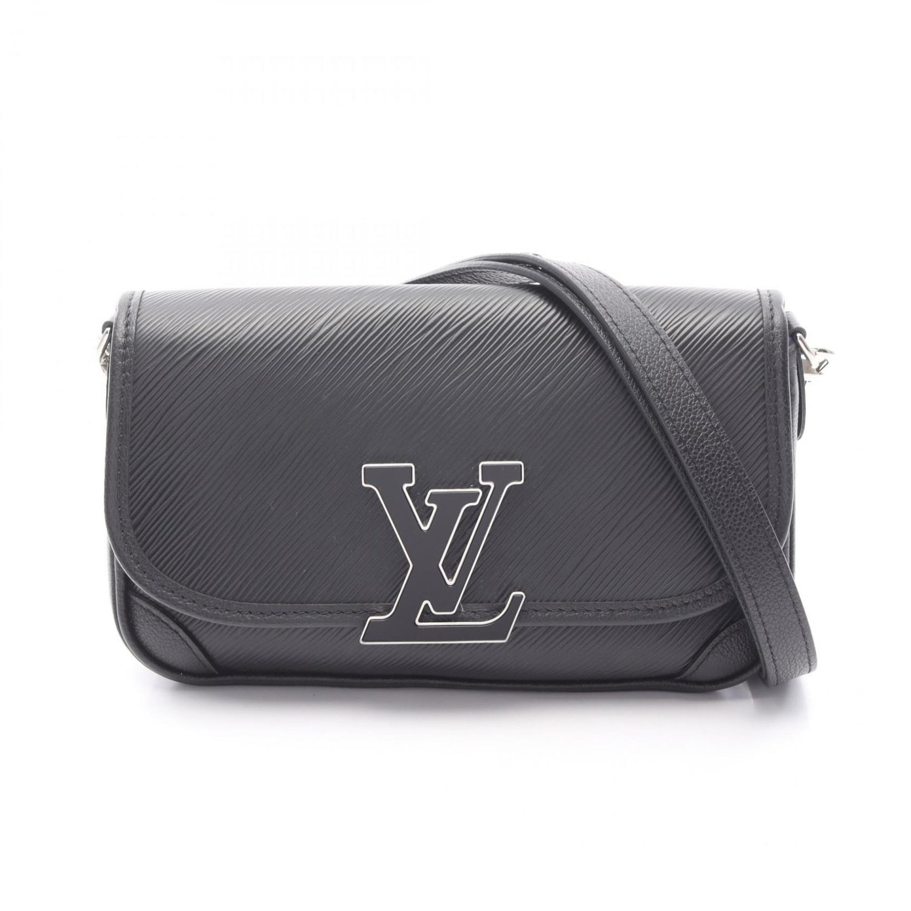 Louis Vuitton Bussi NM Shoulder Bag, Epi Leather, Black
