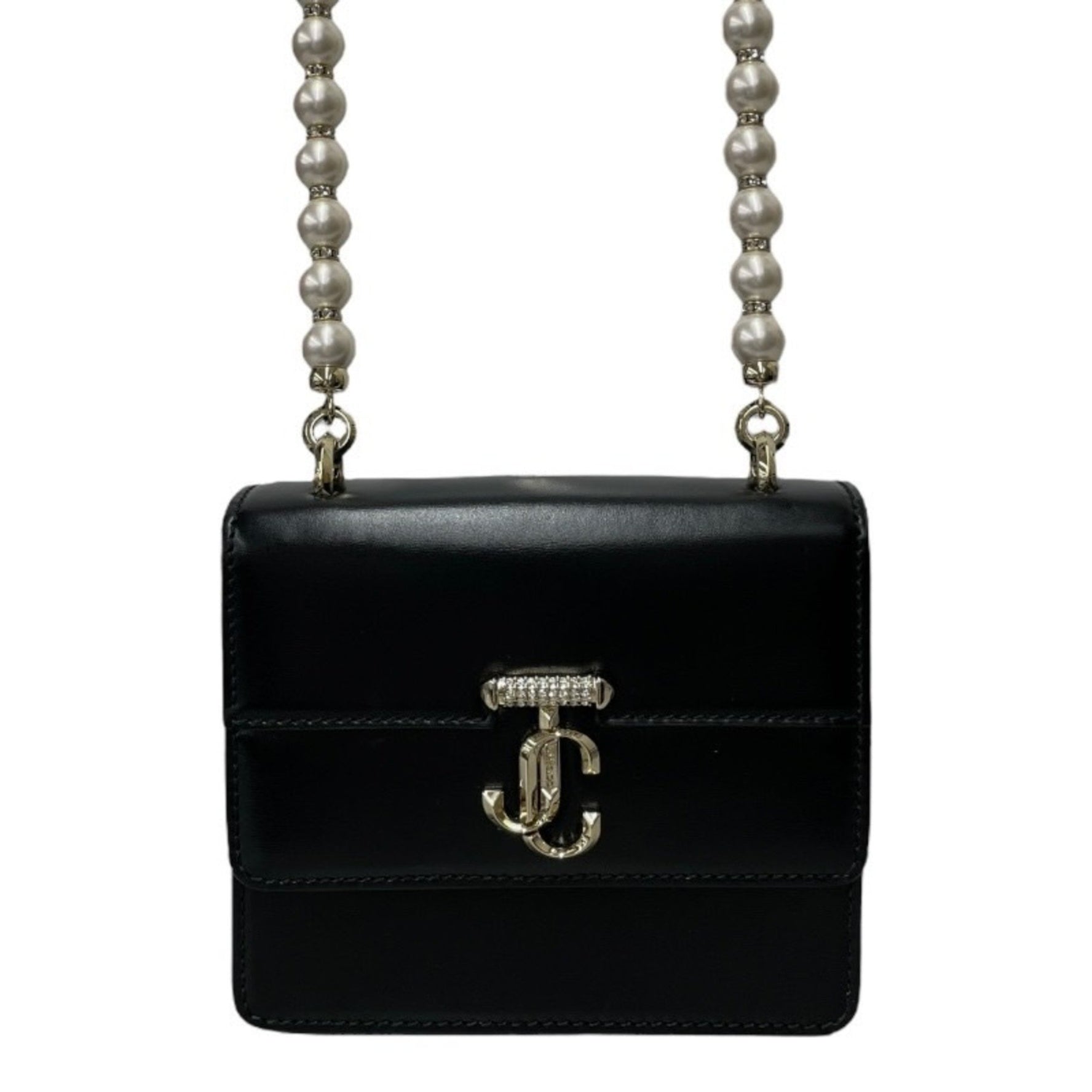 Jimmy Choo VARENNE SHOULDER XS Shoulder Bag in Calf Leather