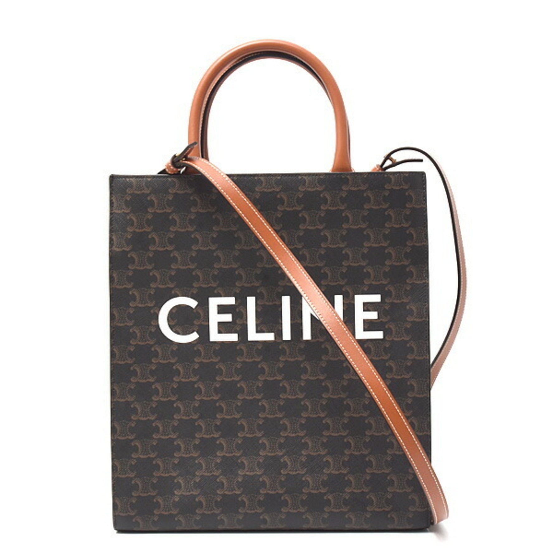 Celine Triomphe Vertical Cabas Small Hand Shoulder Bag