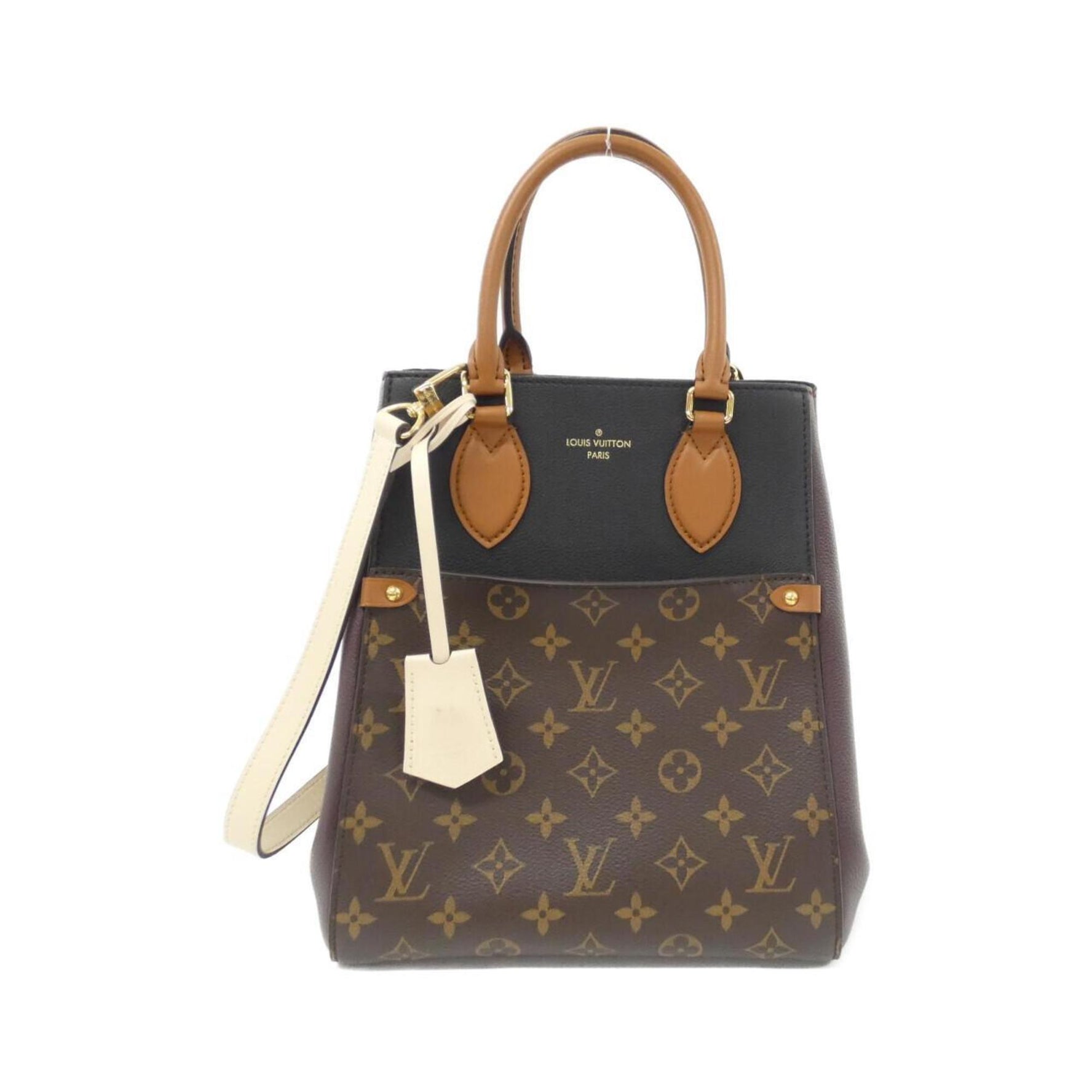 Louis Vuitton Monogram Fold Tote MM Handbag