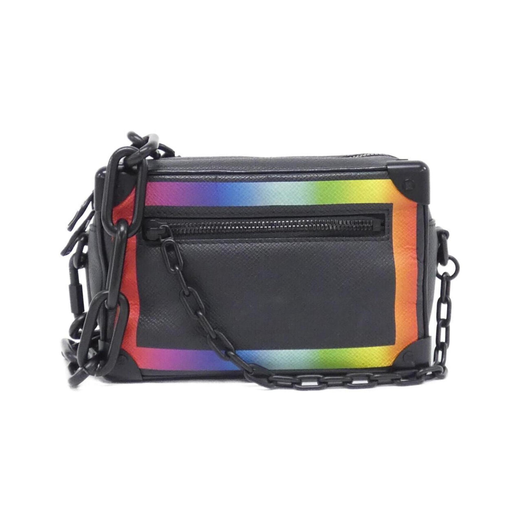 Louis Vuitton Taiga Rainbow Mini Soft Trunk Shoulder Bag