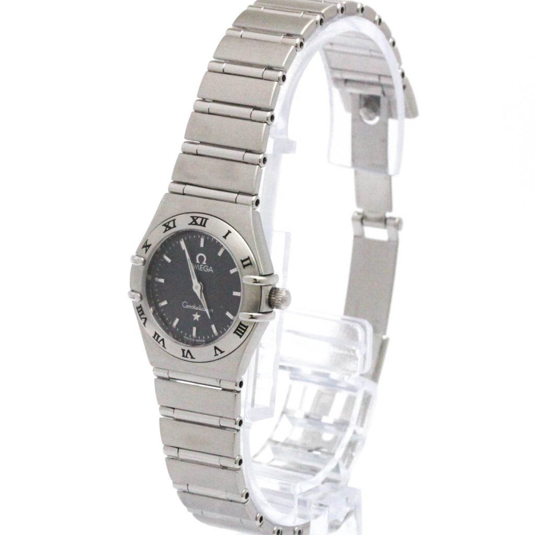 OMEGA Constellation Steel Quartz Ladies Watch 1562.40 Polished
