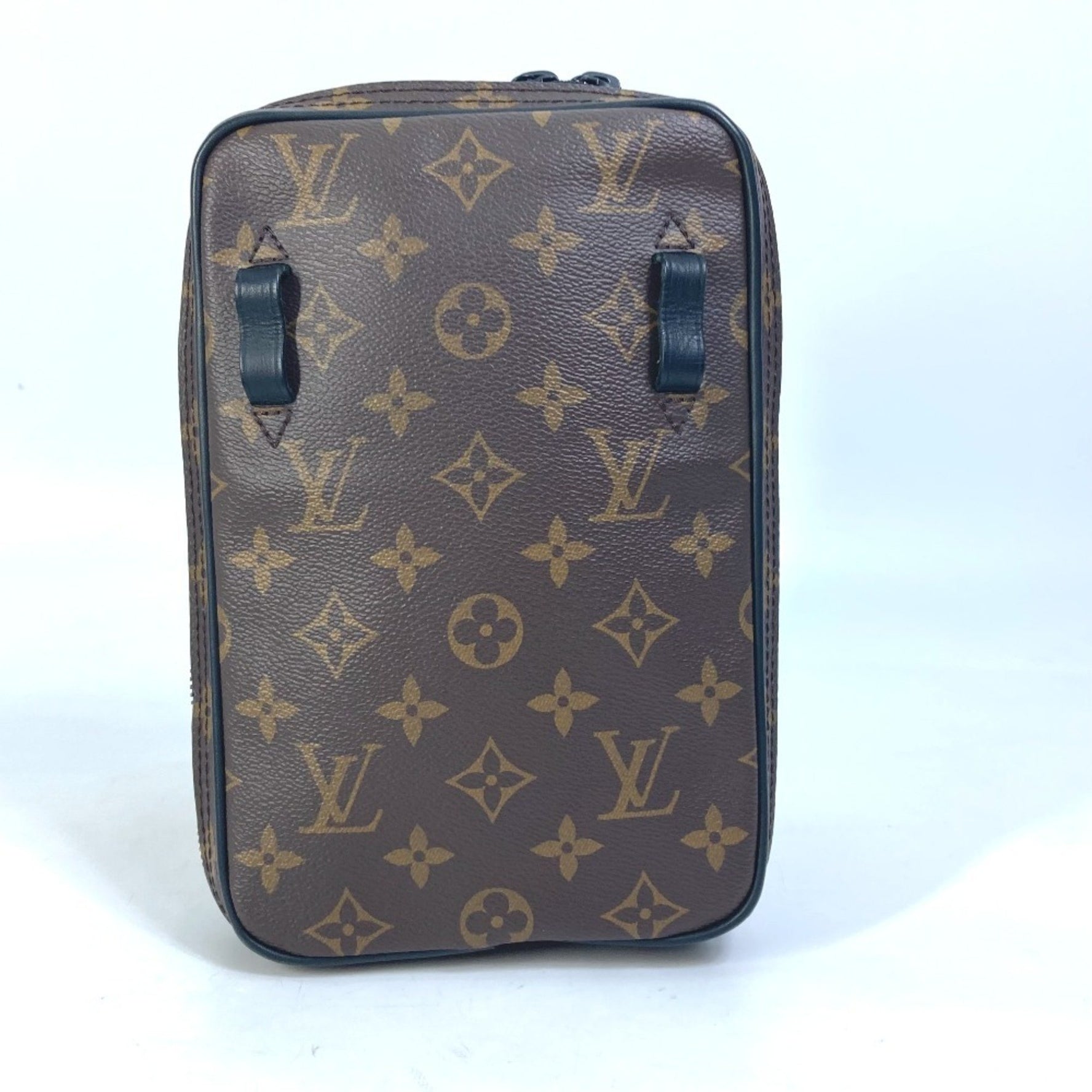 LOUIS VUITTON M44477 Monogram Solar Ray Utility Side Bag/Shoulder Bag in Canvas, Men's, Brown