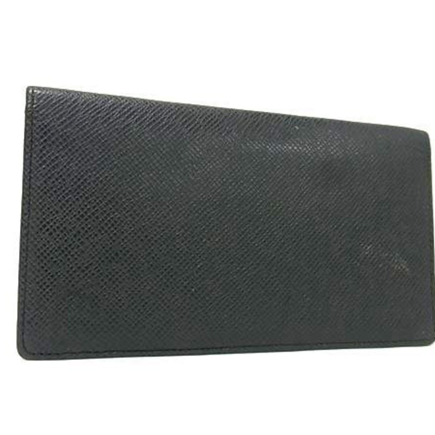 Louis Vuitton Porte-Valeur Carte Credit Wallet Taiga Men's Bifold Long