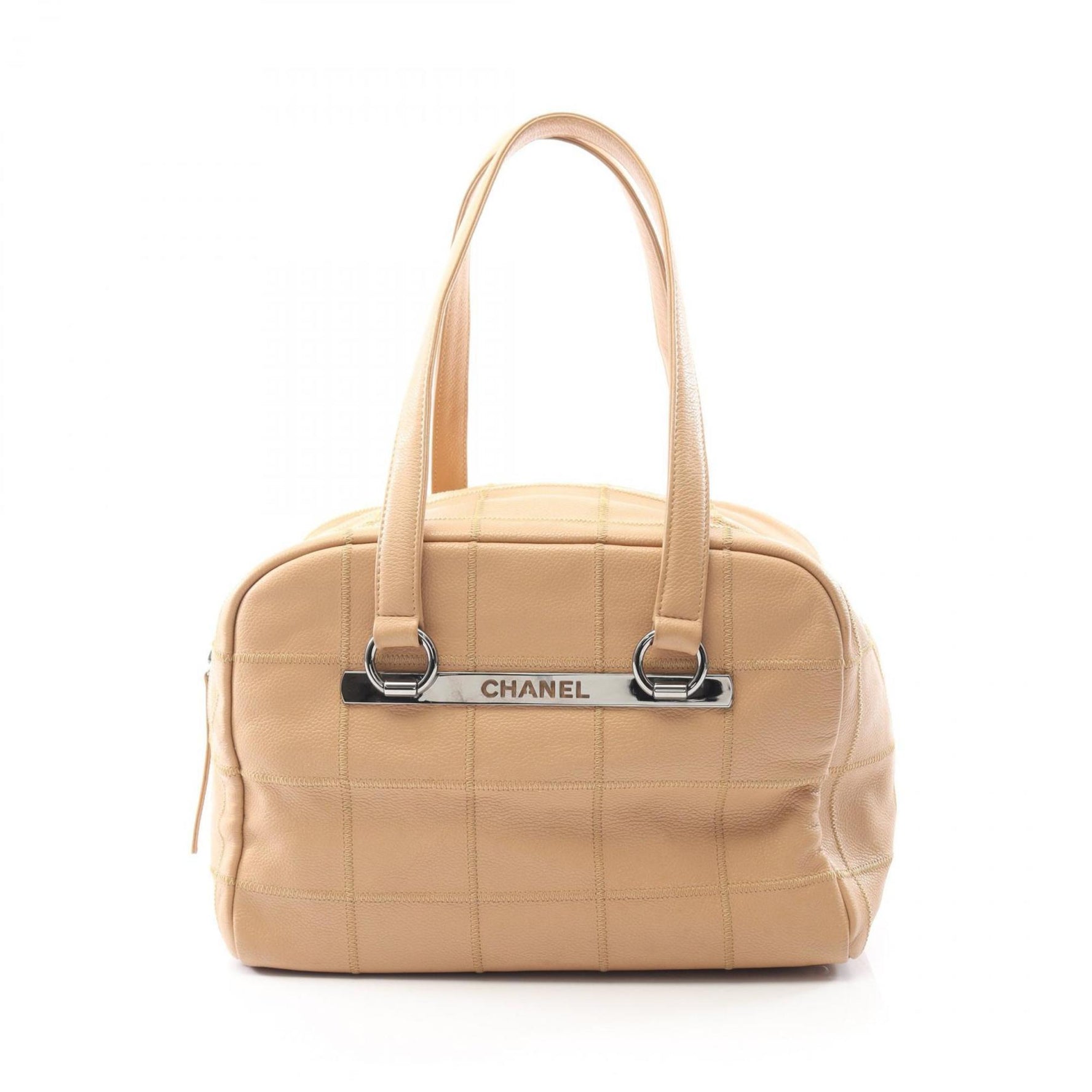 CHANEL Chocobar Handbag in Caviar (Grained Calfskin) -