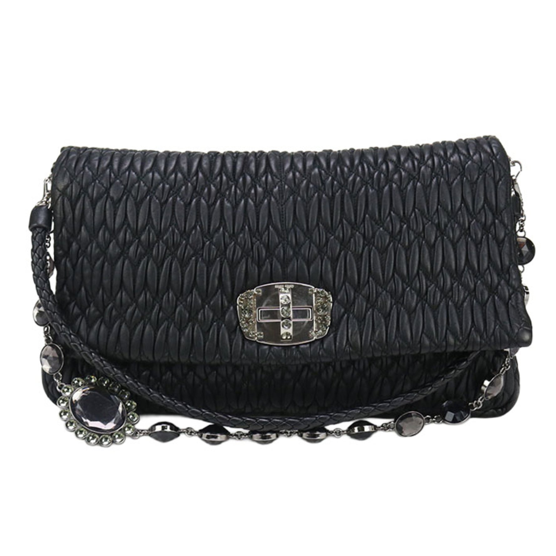 Miu Miu MIU Matelasse Shoulder Bag