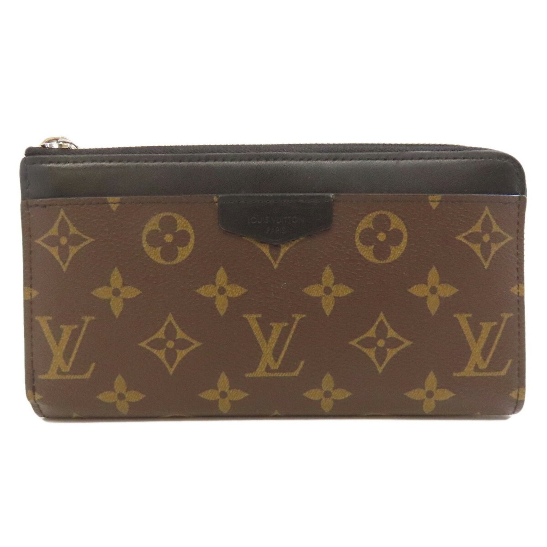 Louis Vuitton M69407 Zippy Dragonne Long Wallet Monogram Macassar Women's LOUIS VUITTON