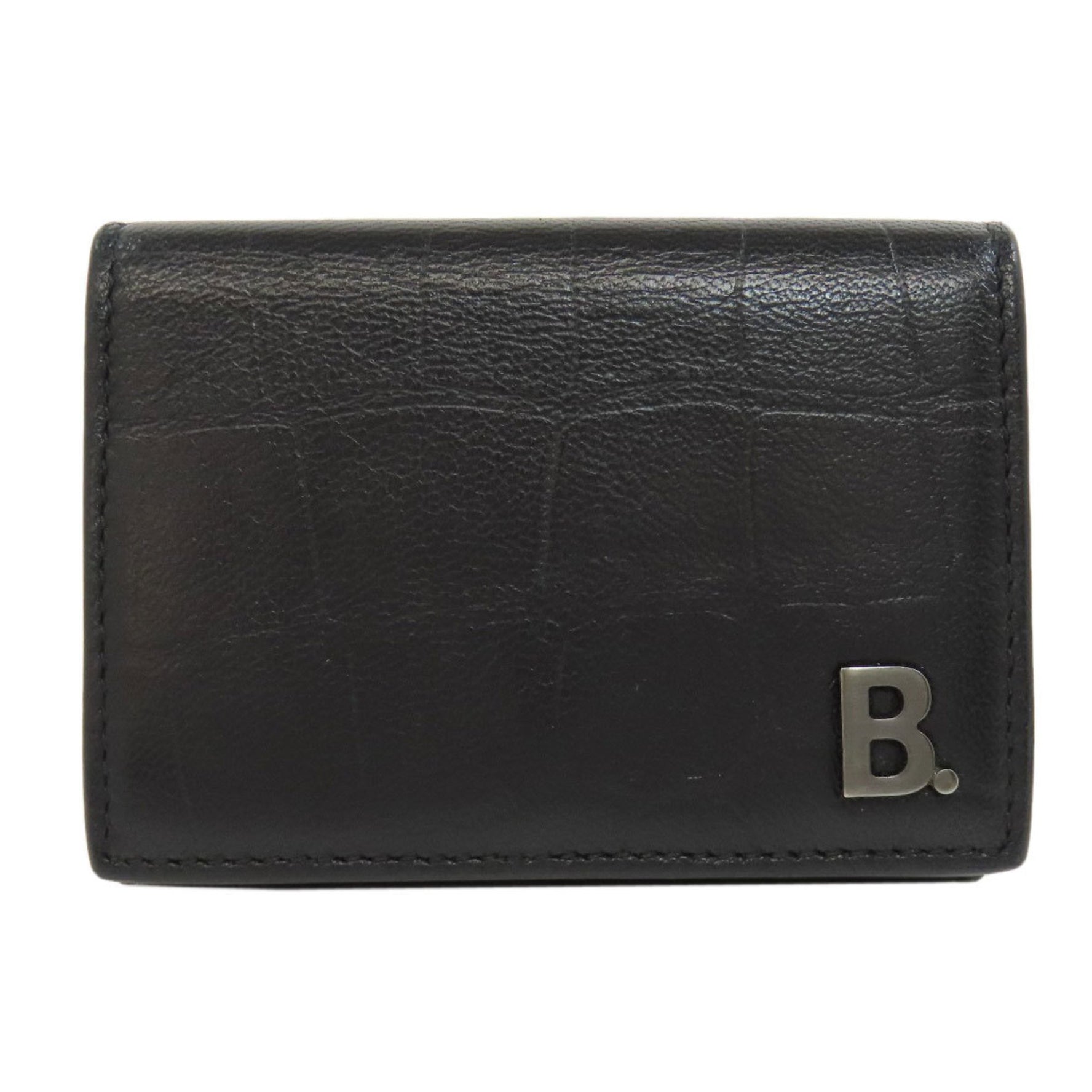 Balenciaga Tri-fold Wallet Embossed Bi-fold Leather Women's BALENCIAGA