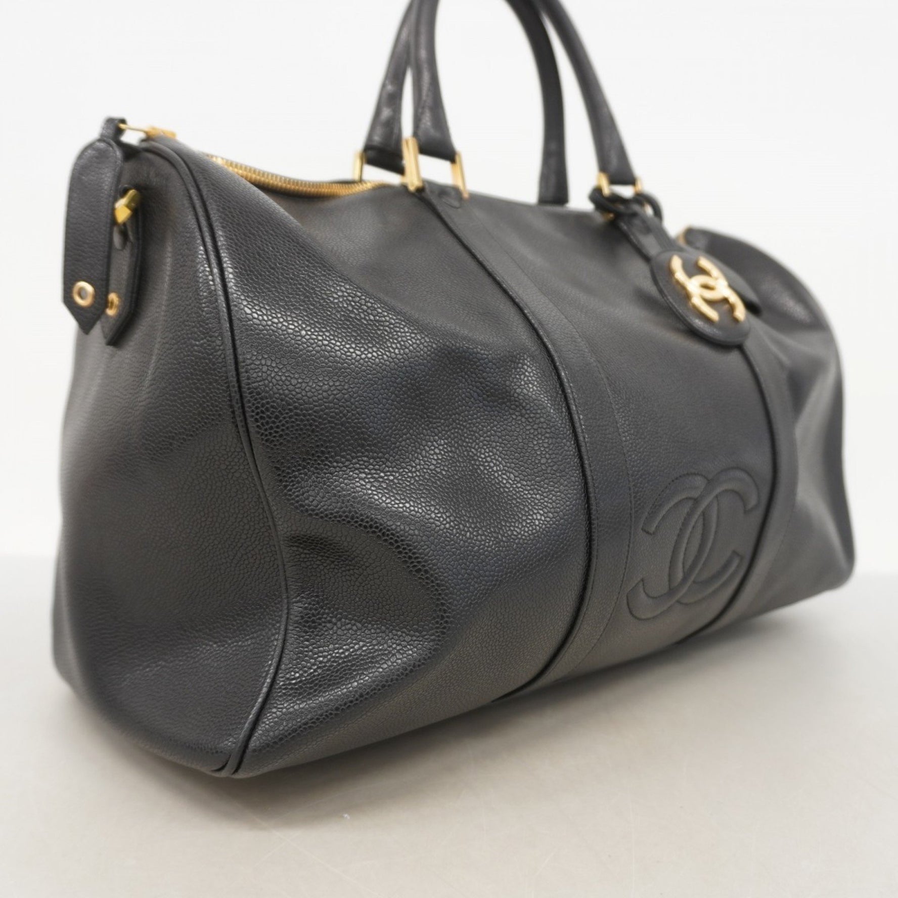 Chanel Boston Bag, Caviar Skin