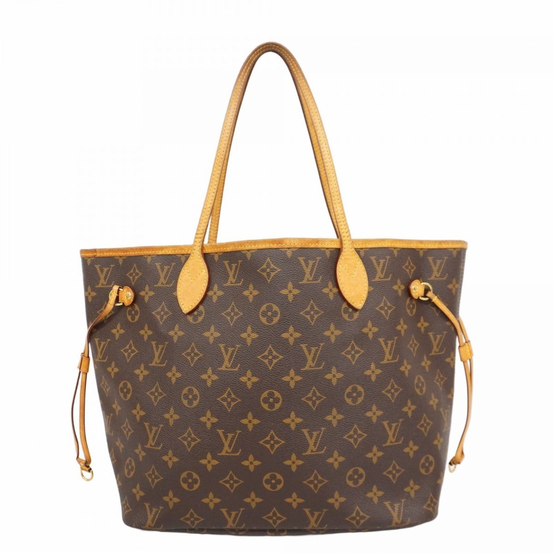 Louis Vuitton Monogram Neverfull MM Tote Bag M40995 Brown Women's