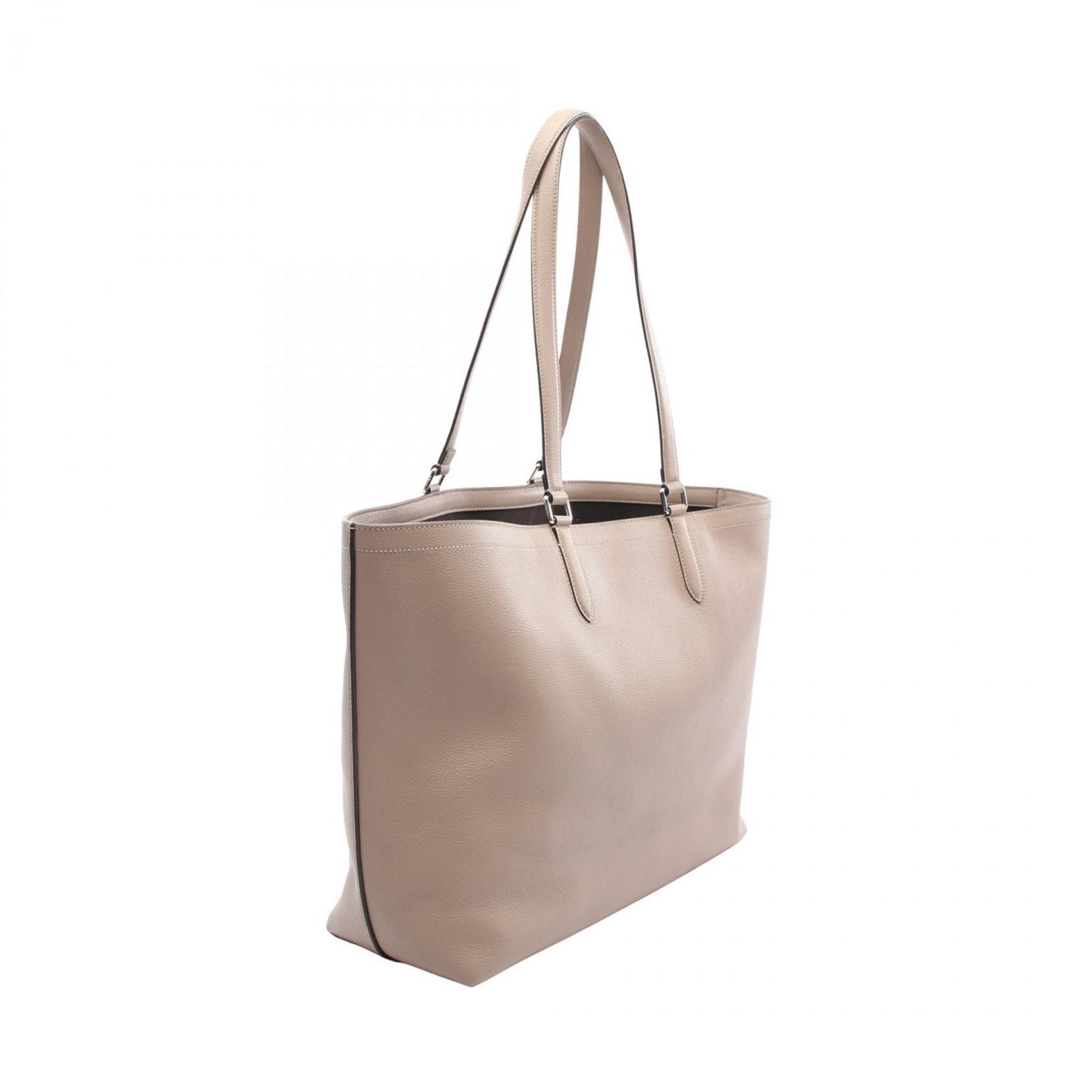 Fendi logo tote bag, leather, men's and