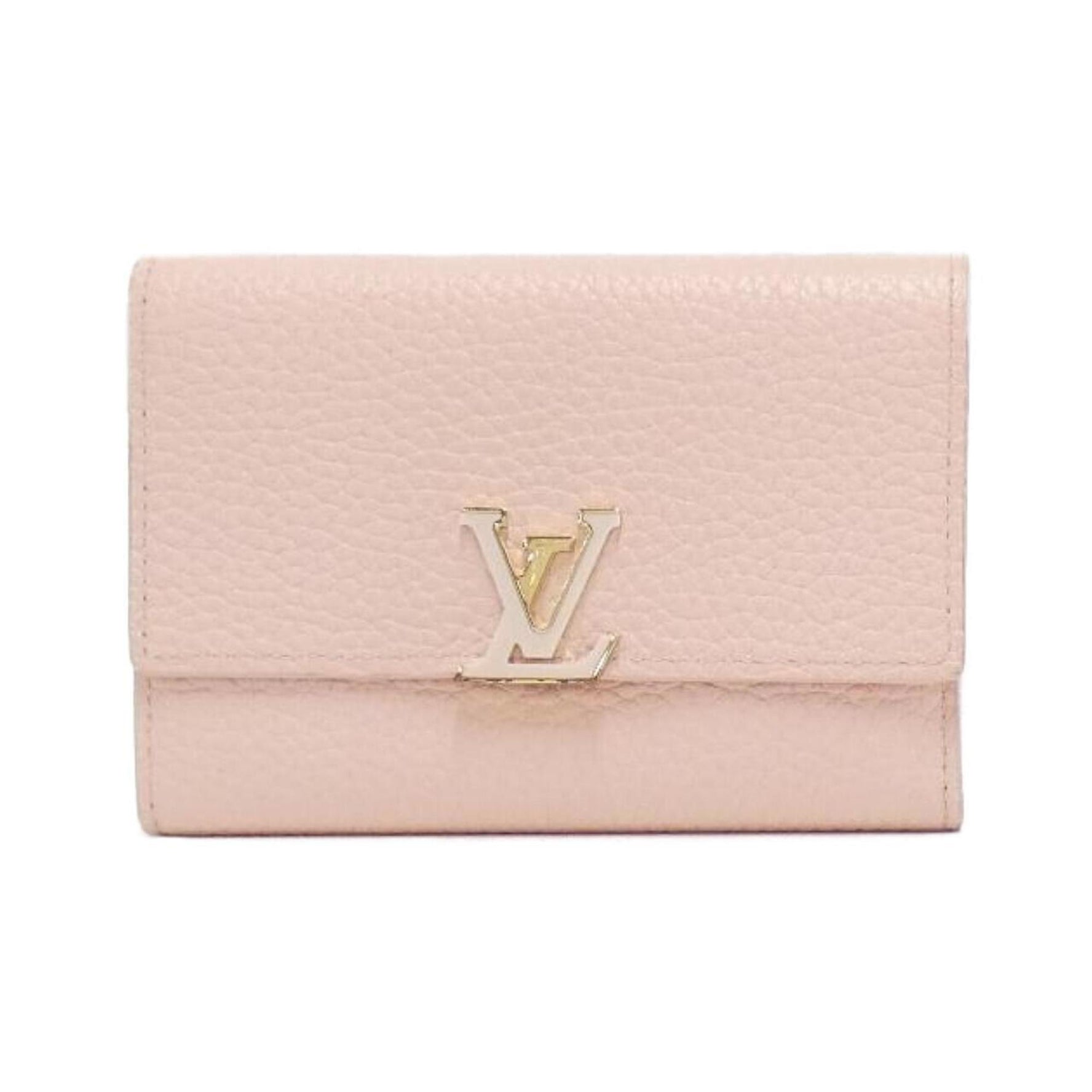 Louis Vuitton Taurillon Portefeuille Capucines Compact Wallet
