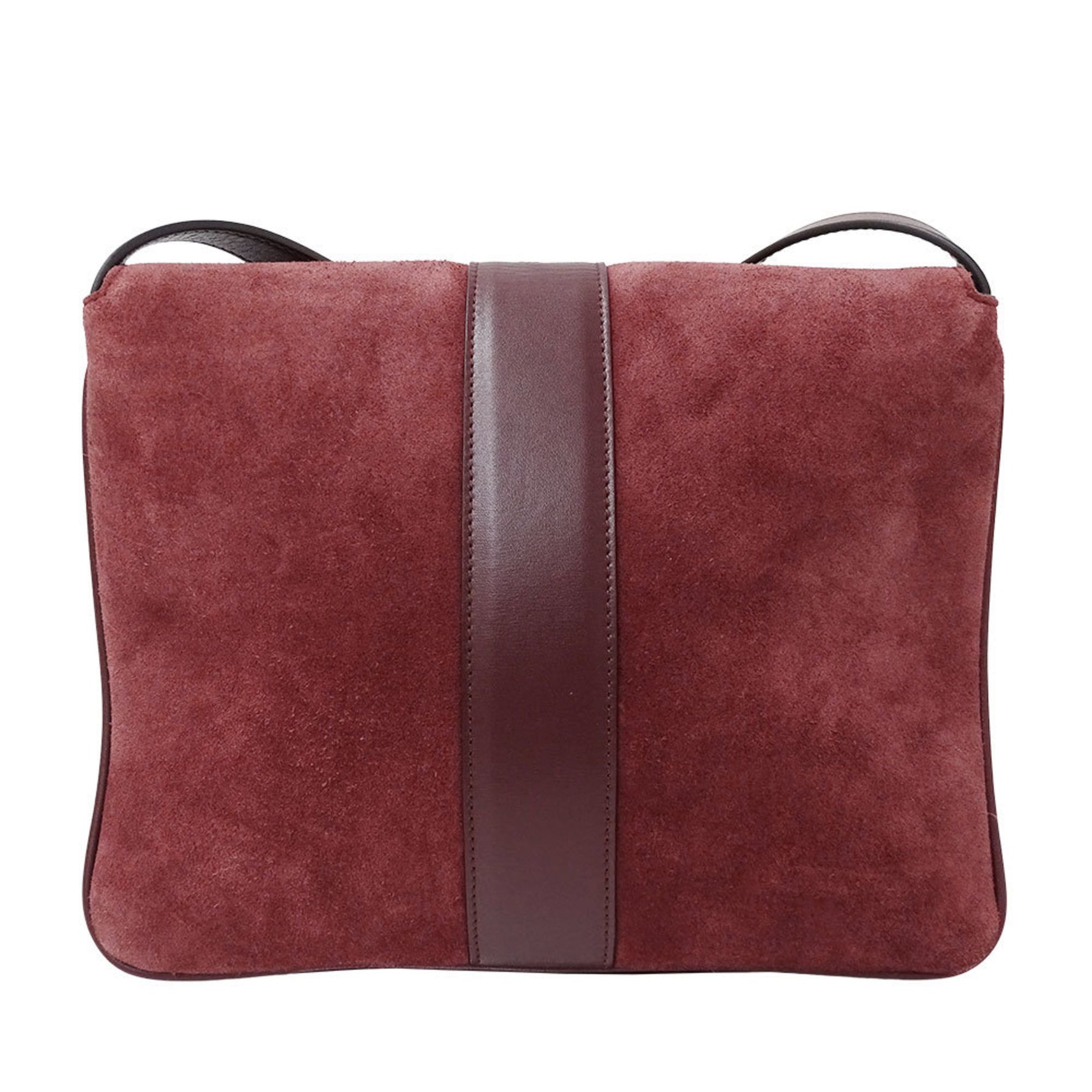 Gucci bag ladies brand shoulder GG Marmont suede burgundy crossbody