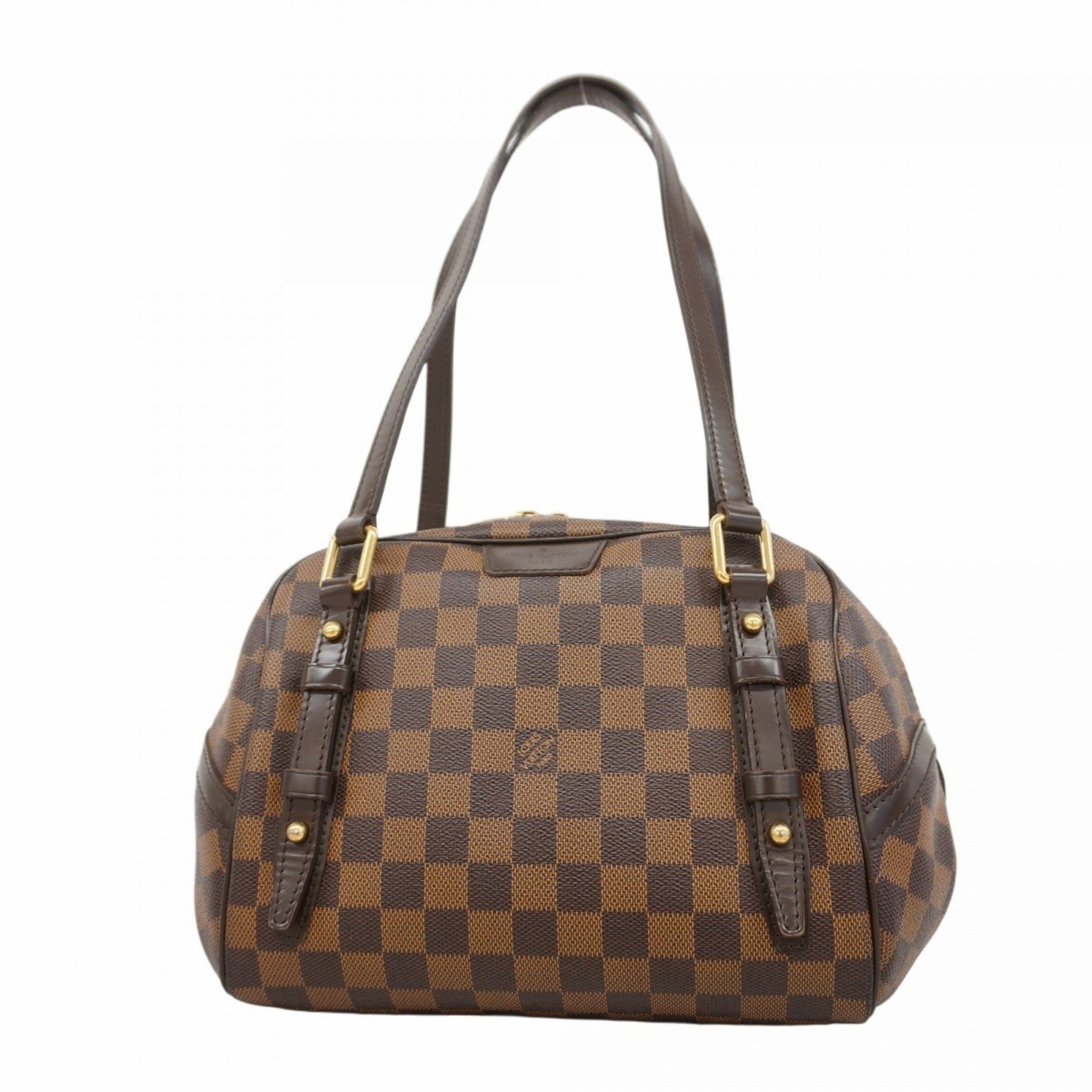 Louis Vuitton Damier Rivington PM Shoulder Bag N41157 Ebene Women's P1170044