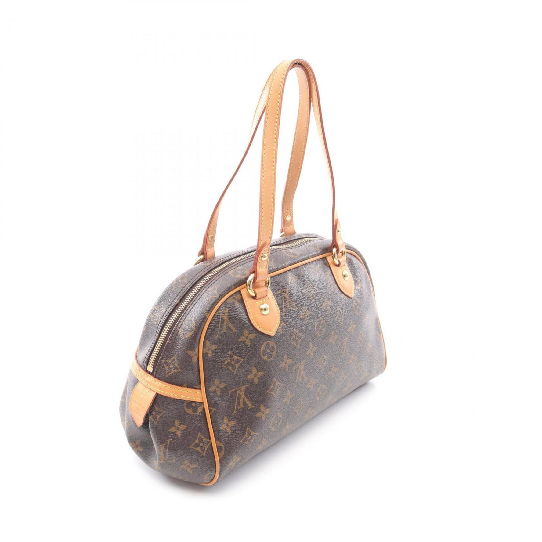 Louis Vuitton Montorgueil PM Shoulder Bag, Coated Canvas and Leather, Monogram