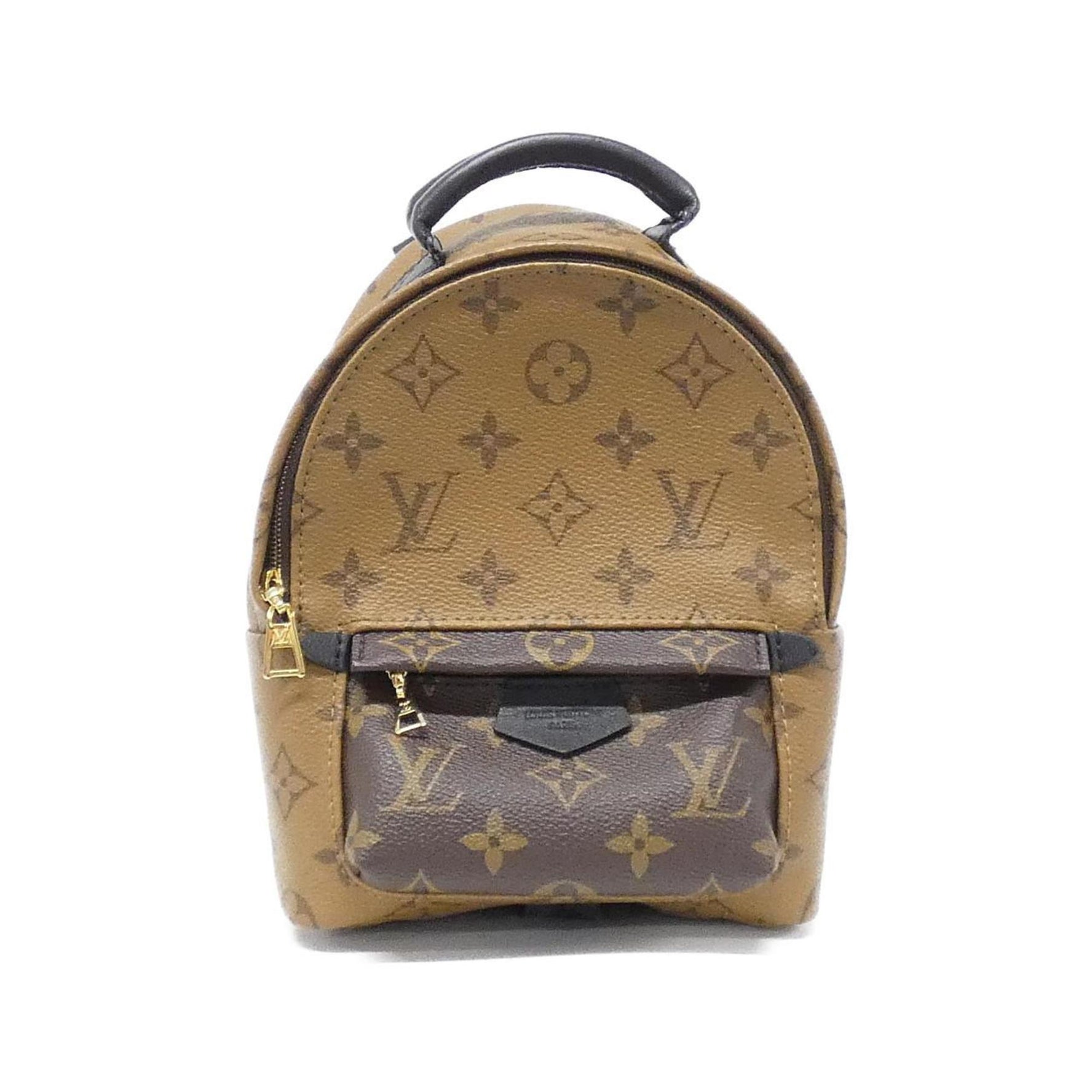 Louis Vuitton Monogram Reverse Palm Springs Backpack Mini