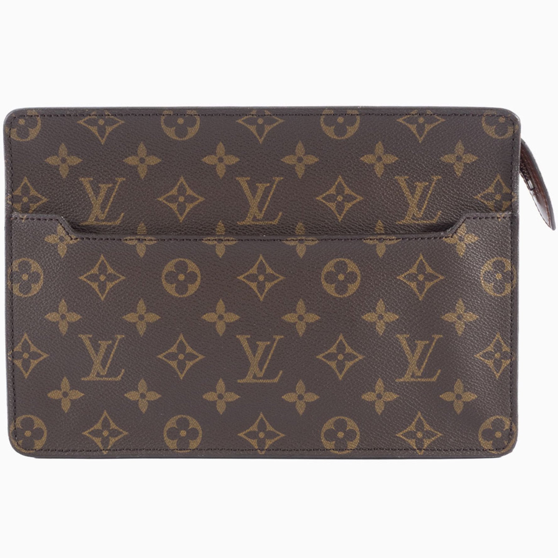 Louis Vuitton Pochette Homme Clutch Bag/Second Bag Monogram Canvas