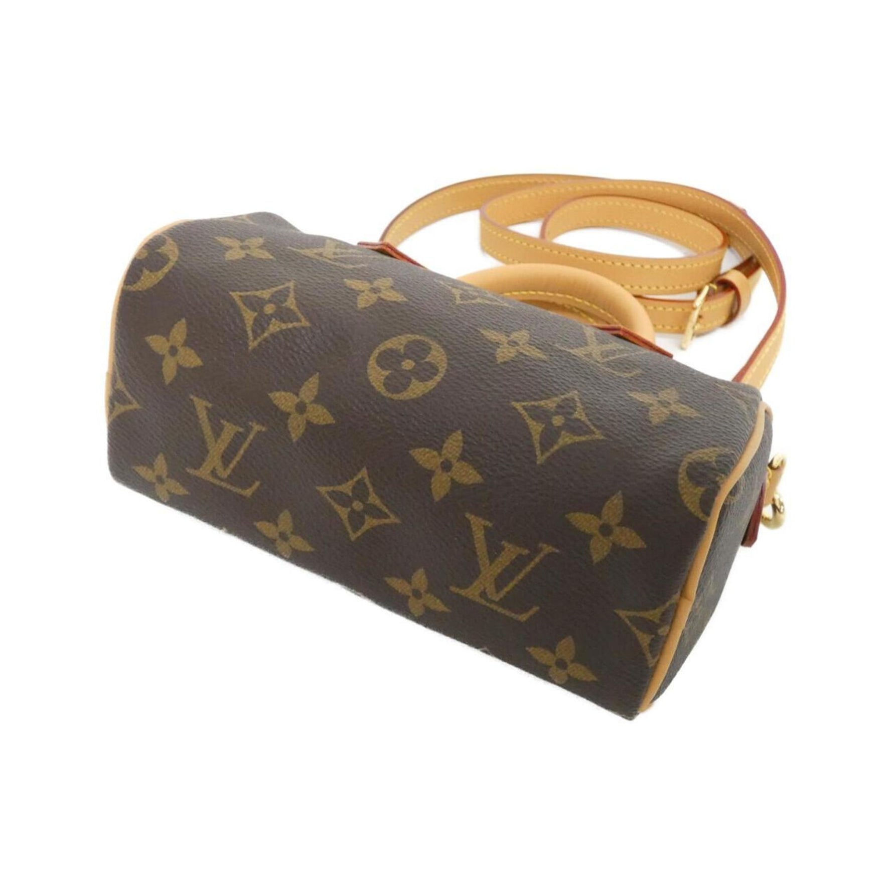 Louis Vuitton Monogram Nano Speedy Boston Bag