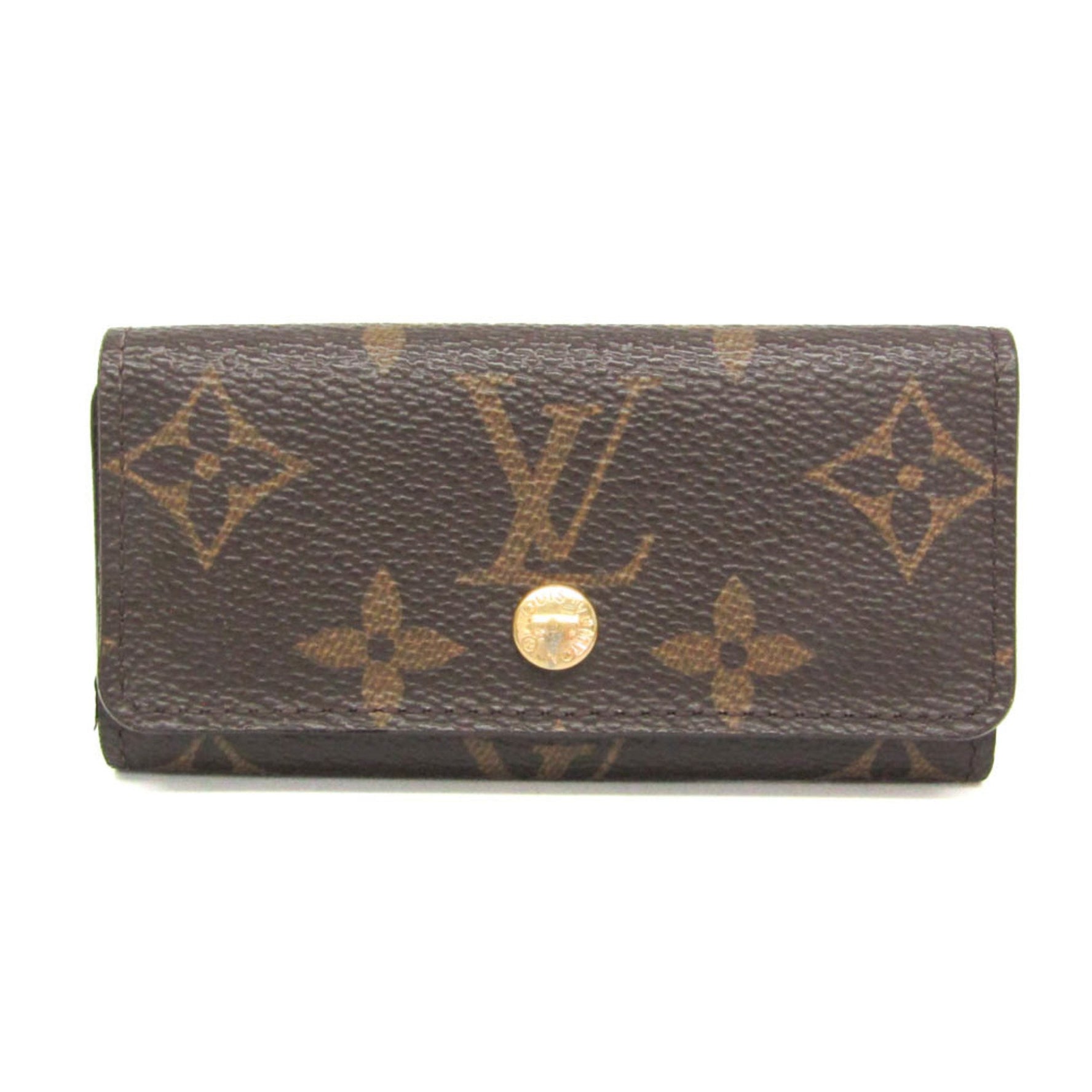 Louis Vuitton Monogram 4 Key Holder Men,Women Monogram Key Case