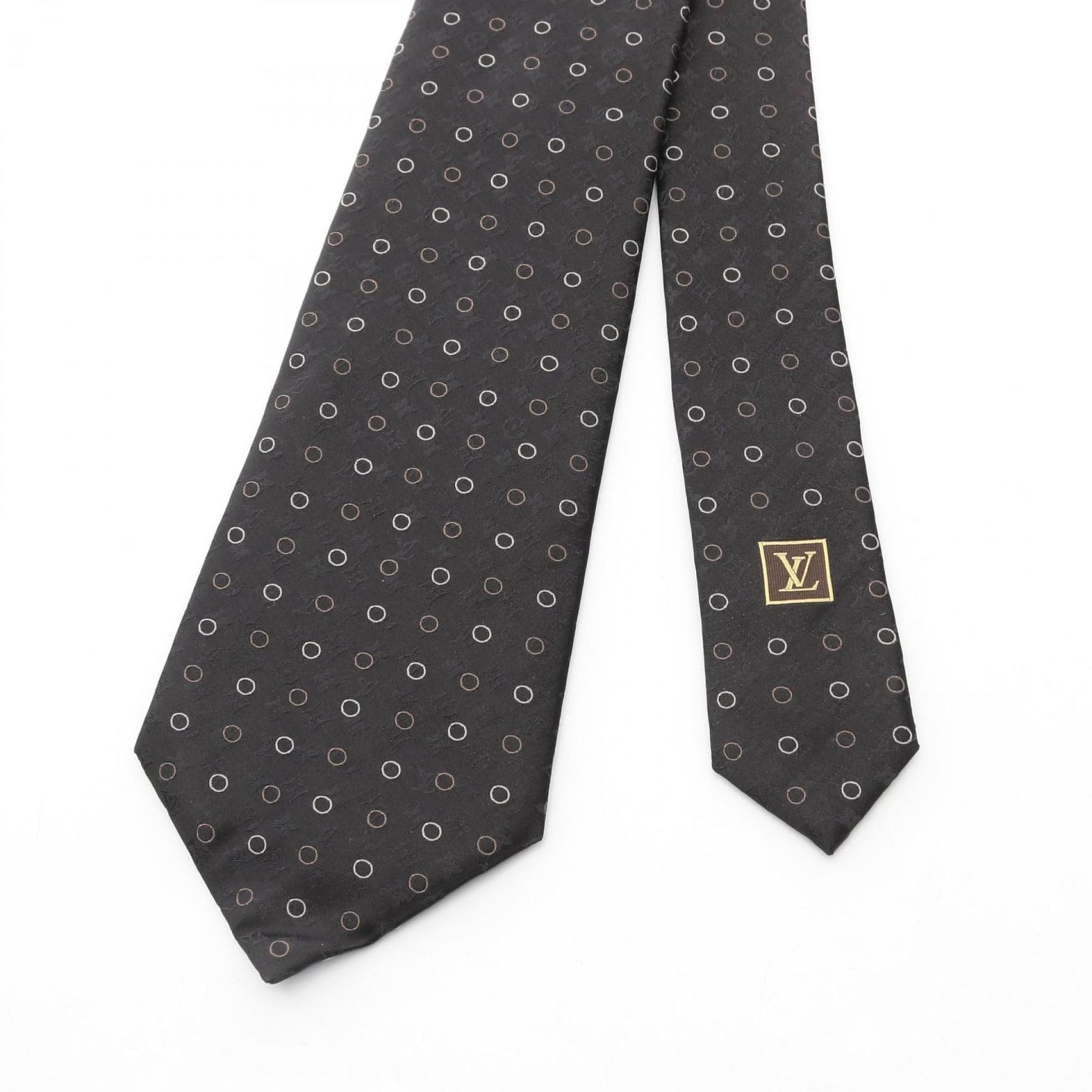 Louis Vuitton Monogram Dot Silk Tie