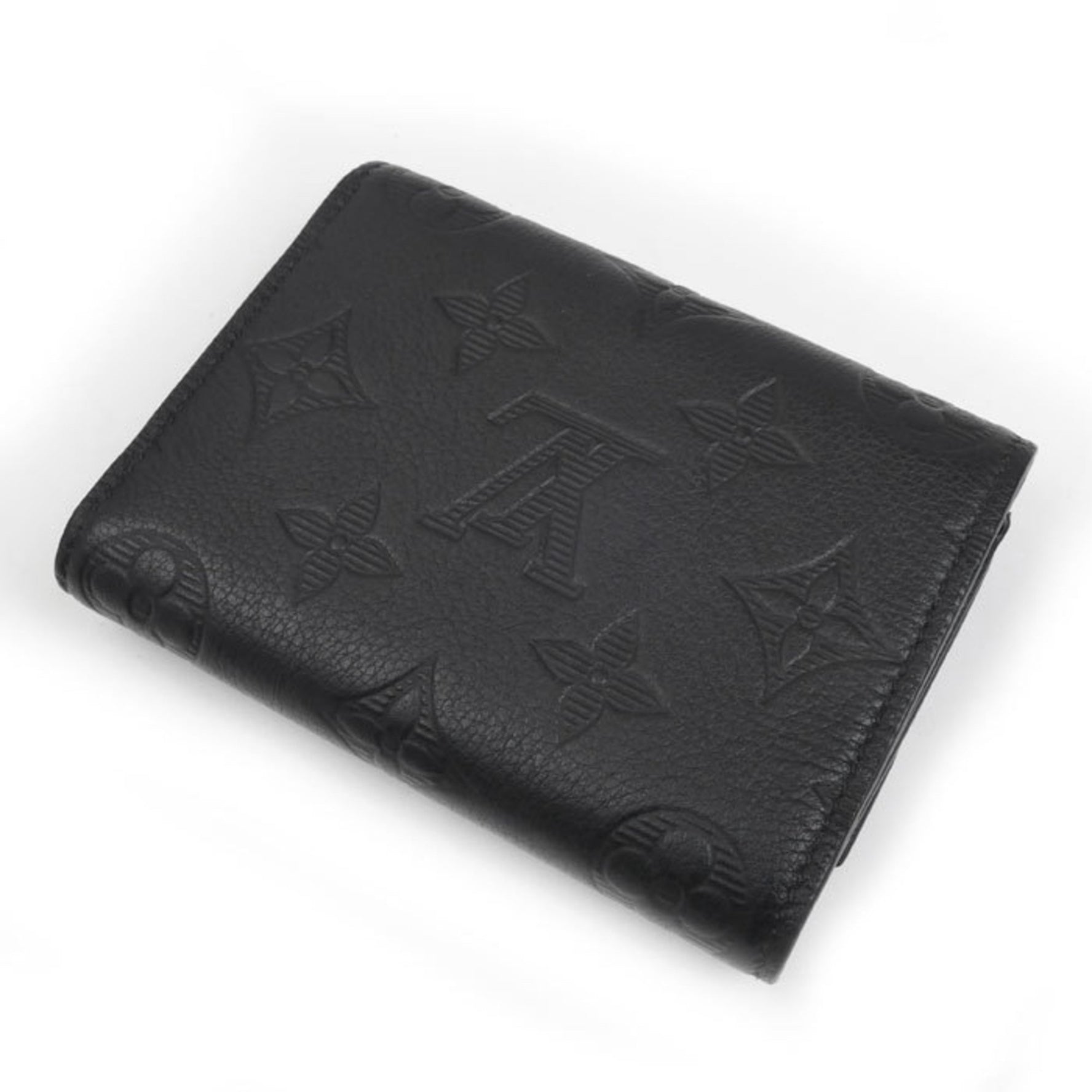 LOUIS VUITTON Victor Wallet Compact Tri-fold Monogram Shadow