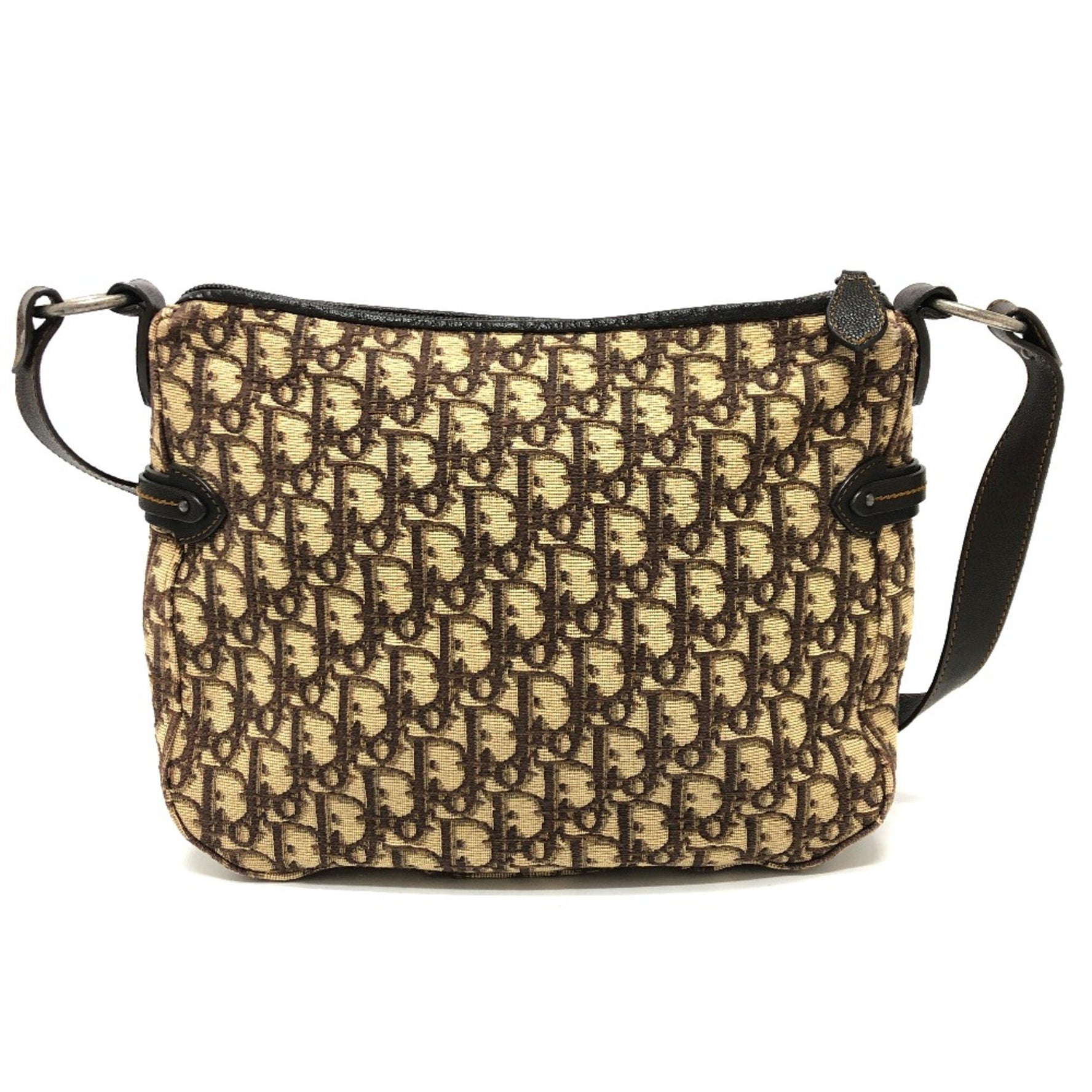 Christian Dior Christian Trotter Bag Shoulder Bag SilverHardware