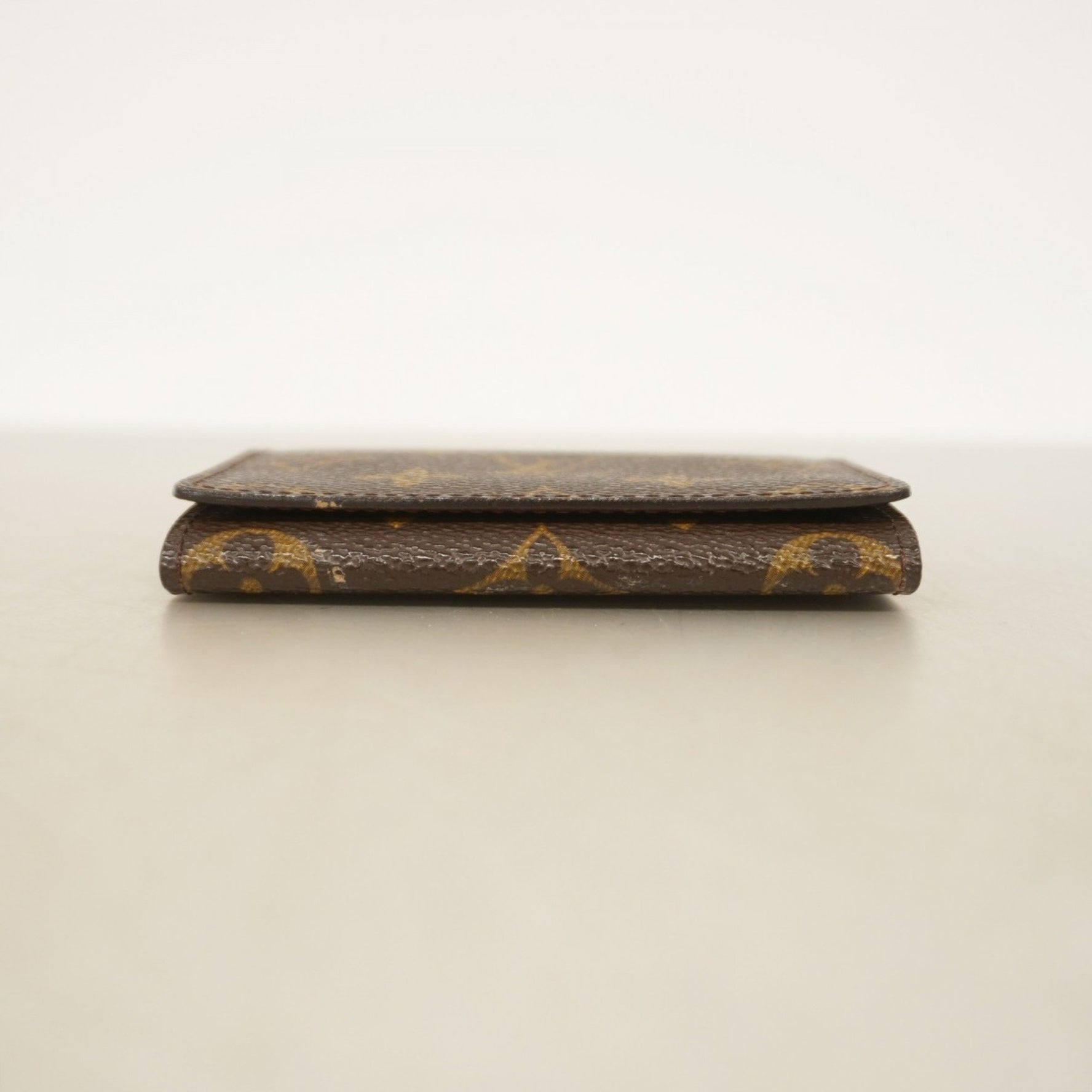 Louis Vuitton Monogram Envelope Carte de Visite Business Card Case M62920 Brown Men's/Women's