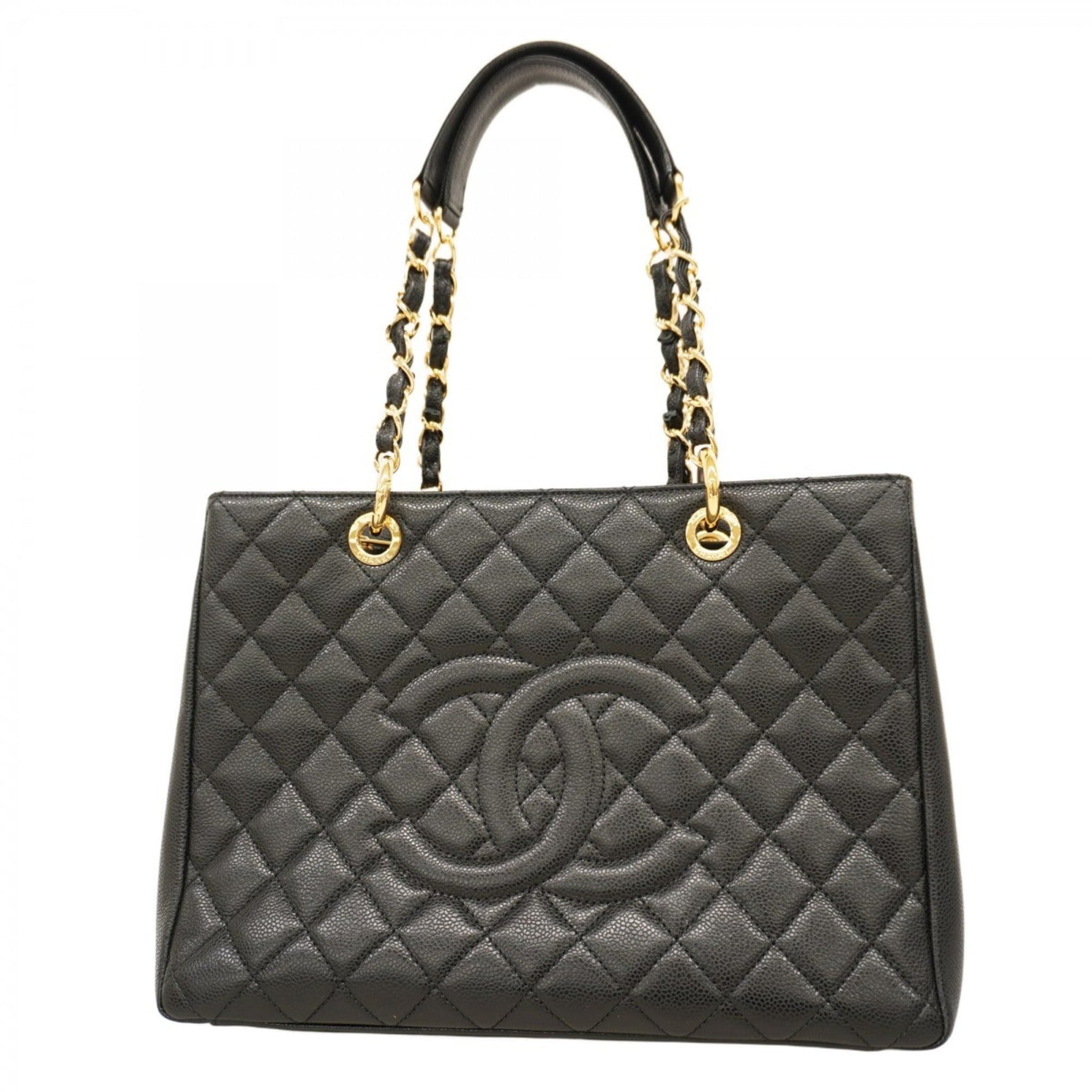 Chanel Matelasse Chain Tote Bag in Caviar Skin