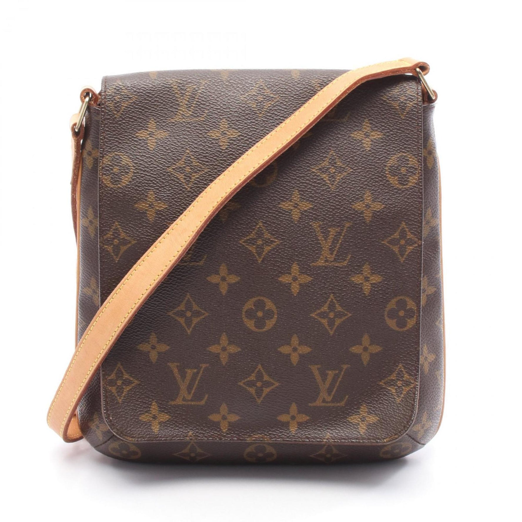 Louis Vuitton Musette Salsa Short Strap Shoulder Bag, PVC-Coated Canvas and Leather, Monogram