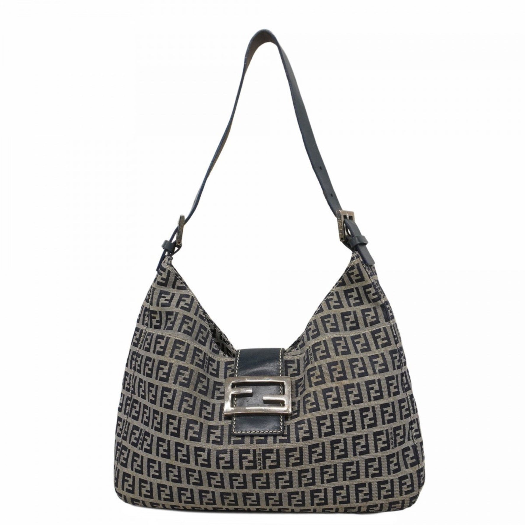 Fendi Zucchino Nylon Canvas Handbag