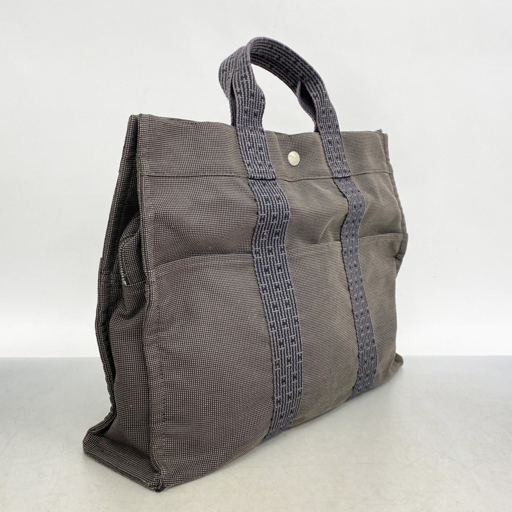 Hermes Hermès Air Line MM Tote Bag, Canvas