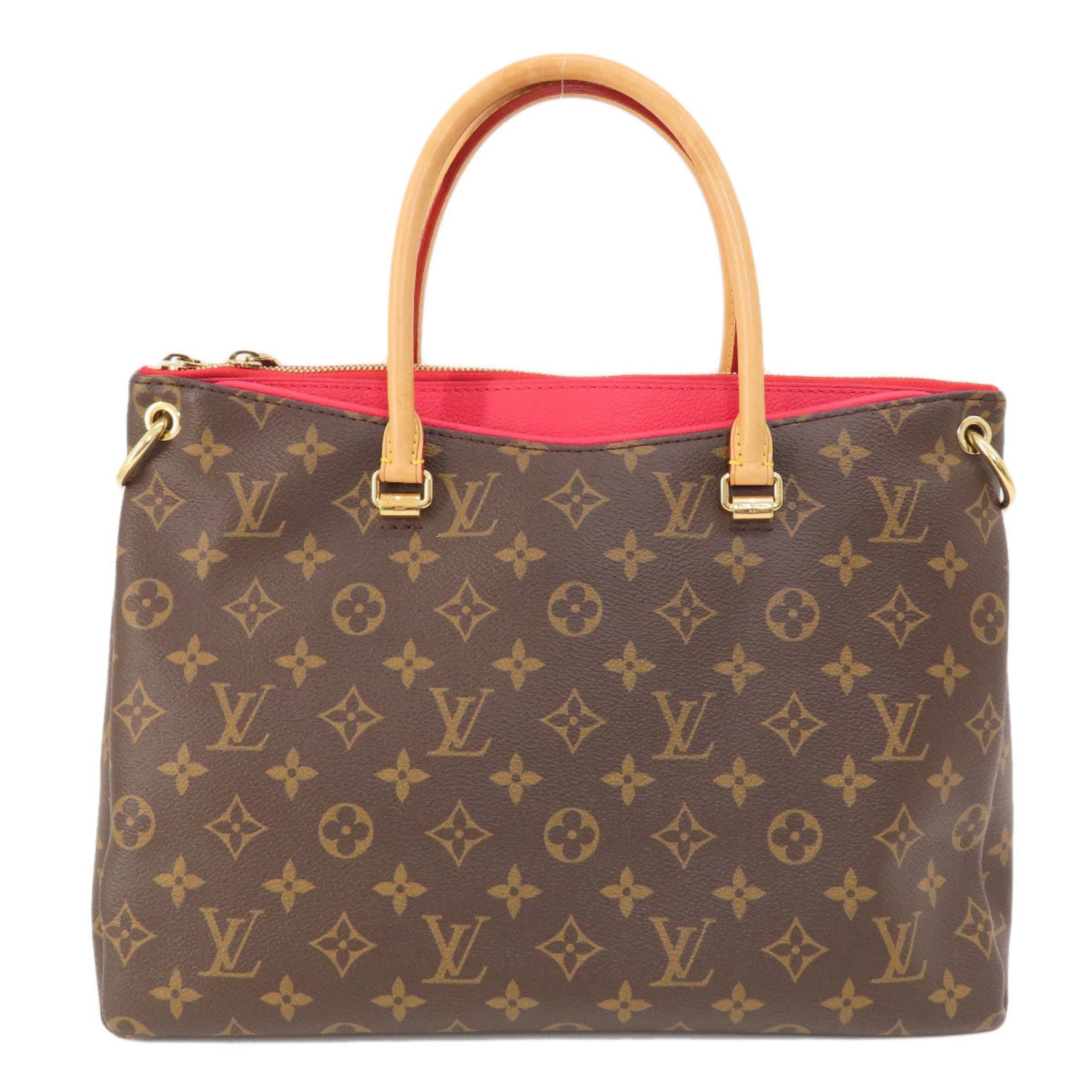 Louis Vuitton Pallas Monogram Tote Bag Canvas