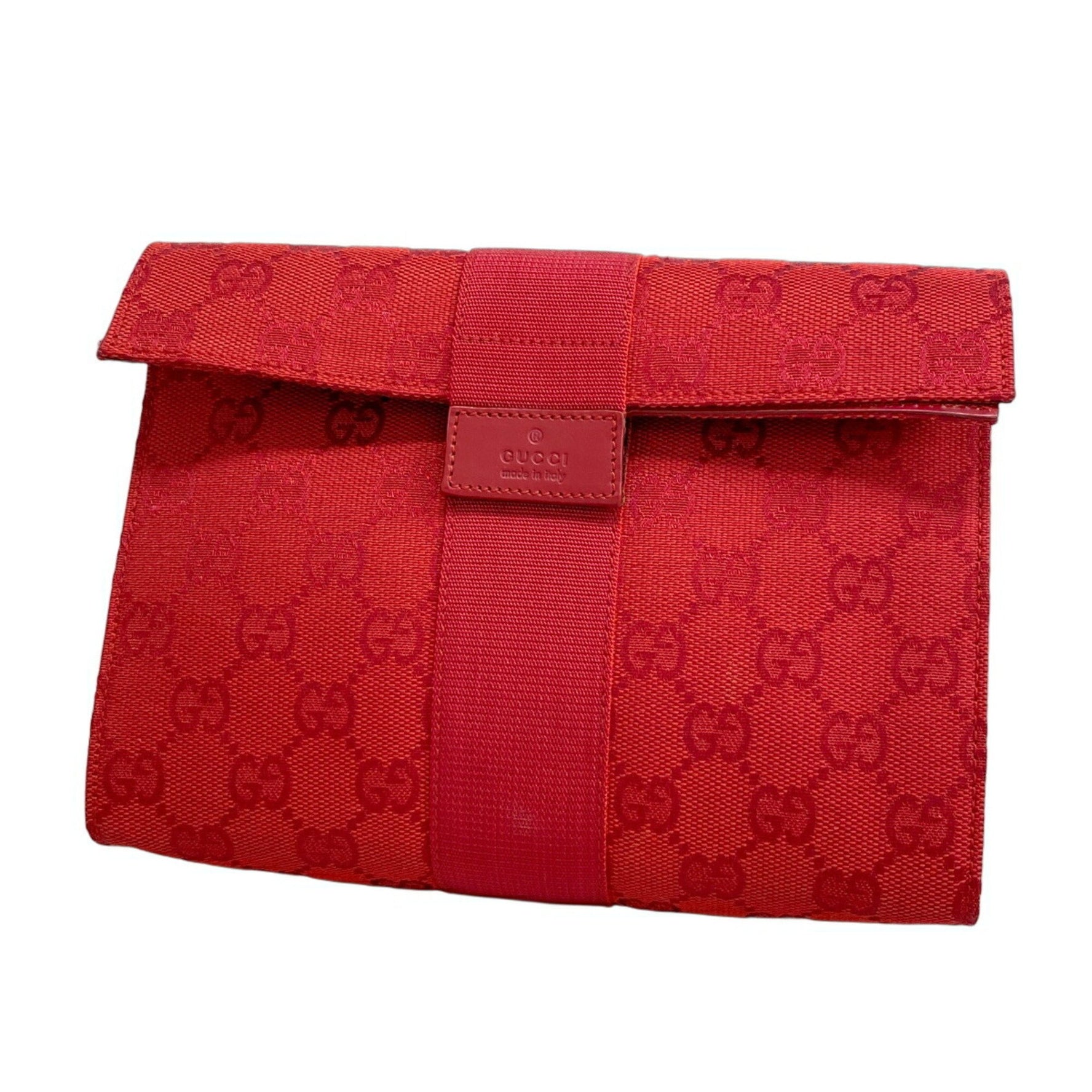 Gucci GG Canvas Pouch 039 0992 Red Women's P1135752