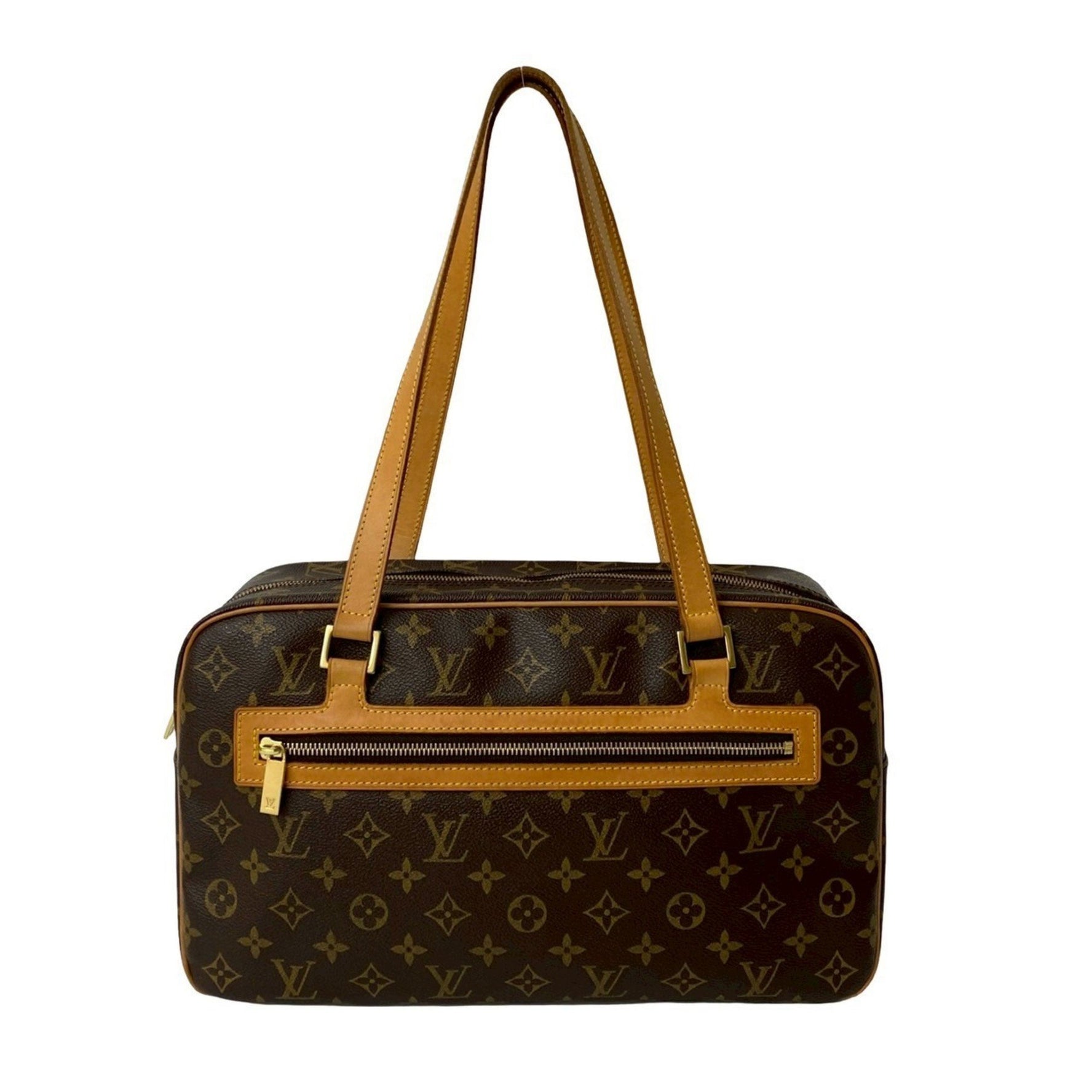Louis Vuitton Cite GM Monogram Leather Semi-Shoulder Bag/Handbag