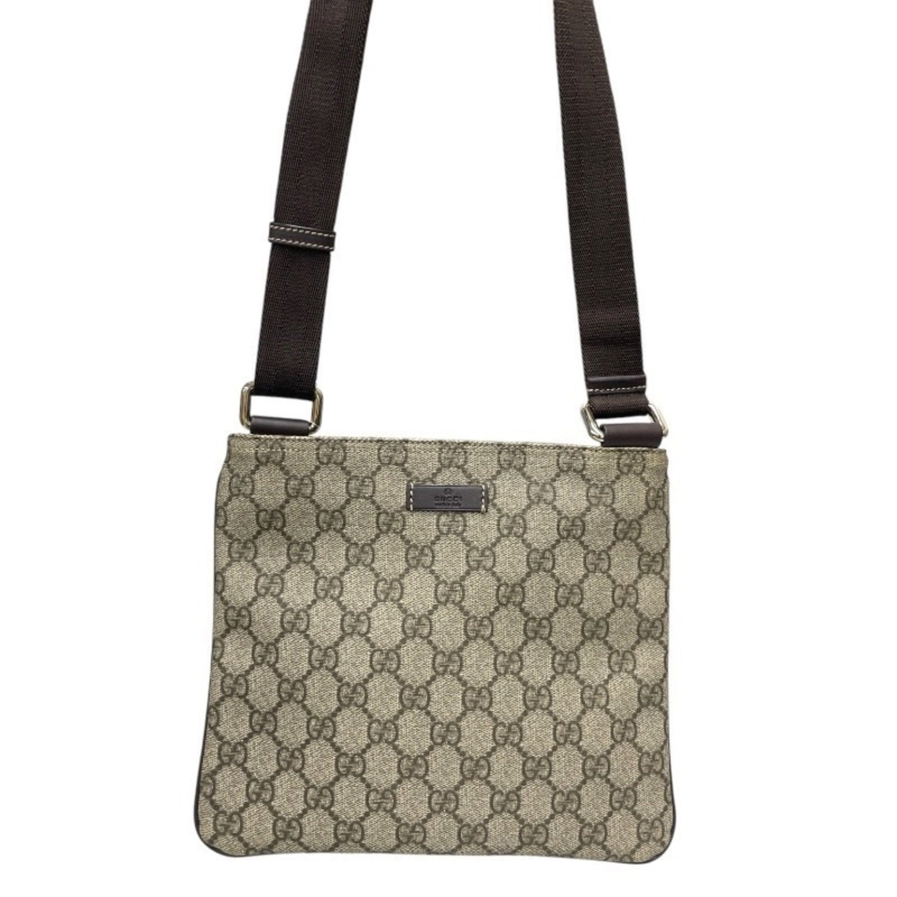 GUCCI GG Supreme Shoulder Bag for Women, Sacoche Mini Men