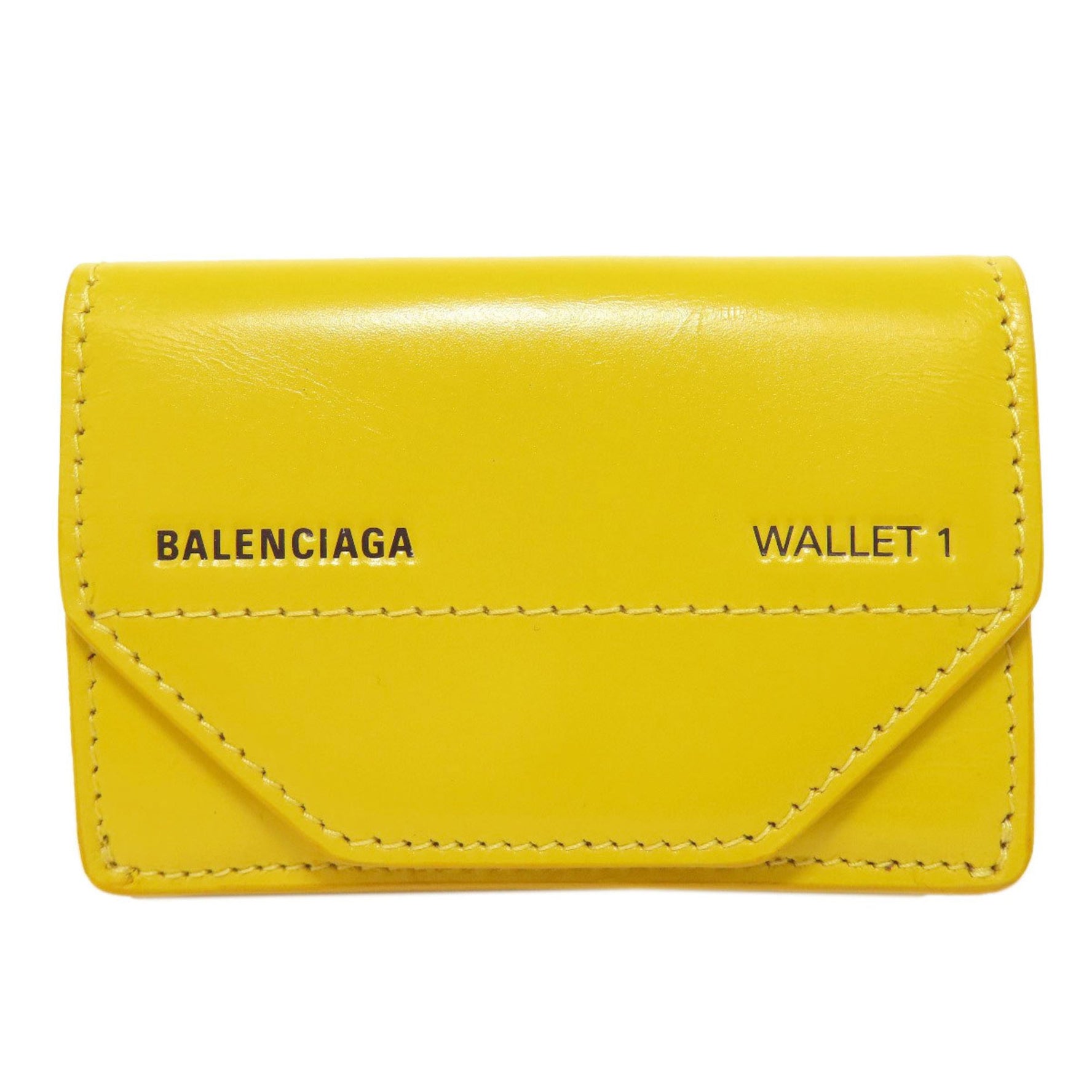 Balenciaga Tri-fold wallet, bi-fold leather, women's BALENCIAGA